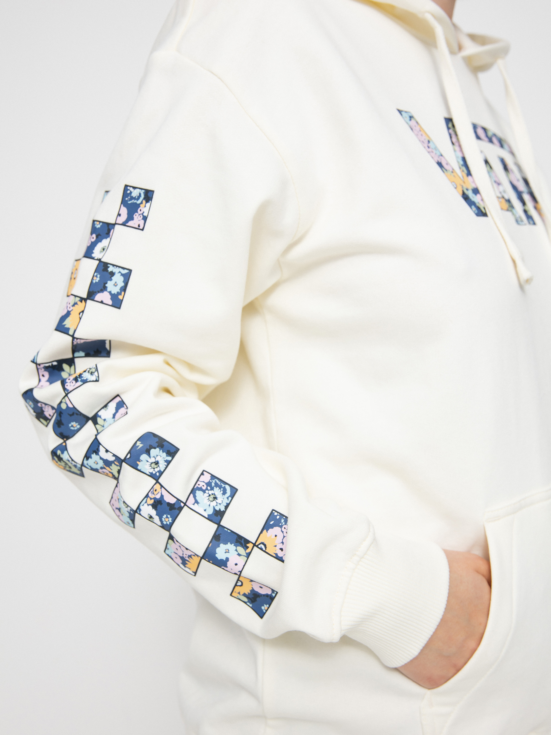Bluza z kapturem Vans Filled In HD Wmn (marshmallow)