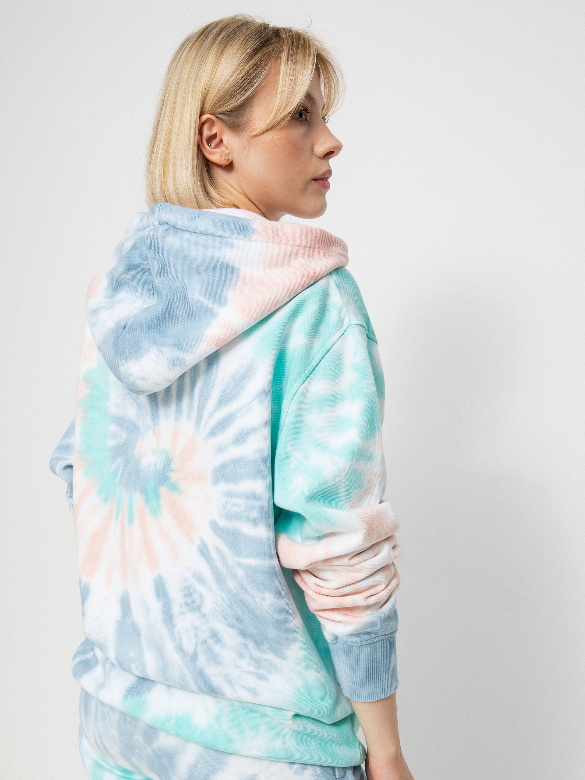 Bluza z kapturem DC Dazed HD Wmn (gossamer pink tie dye)