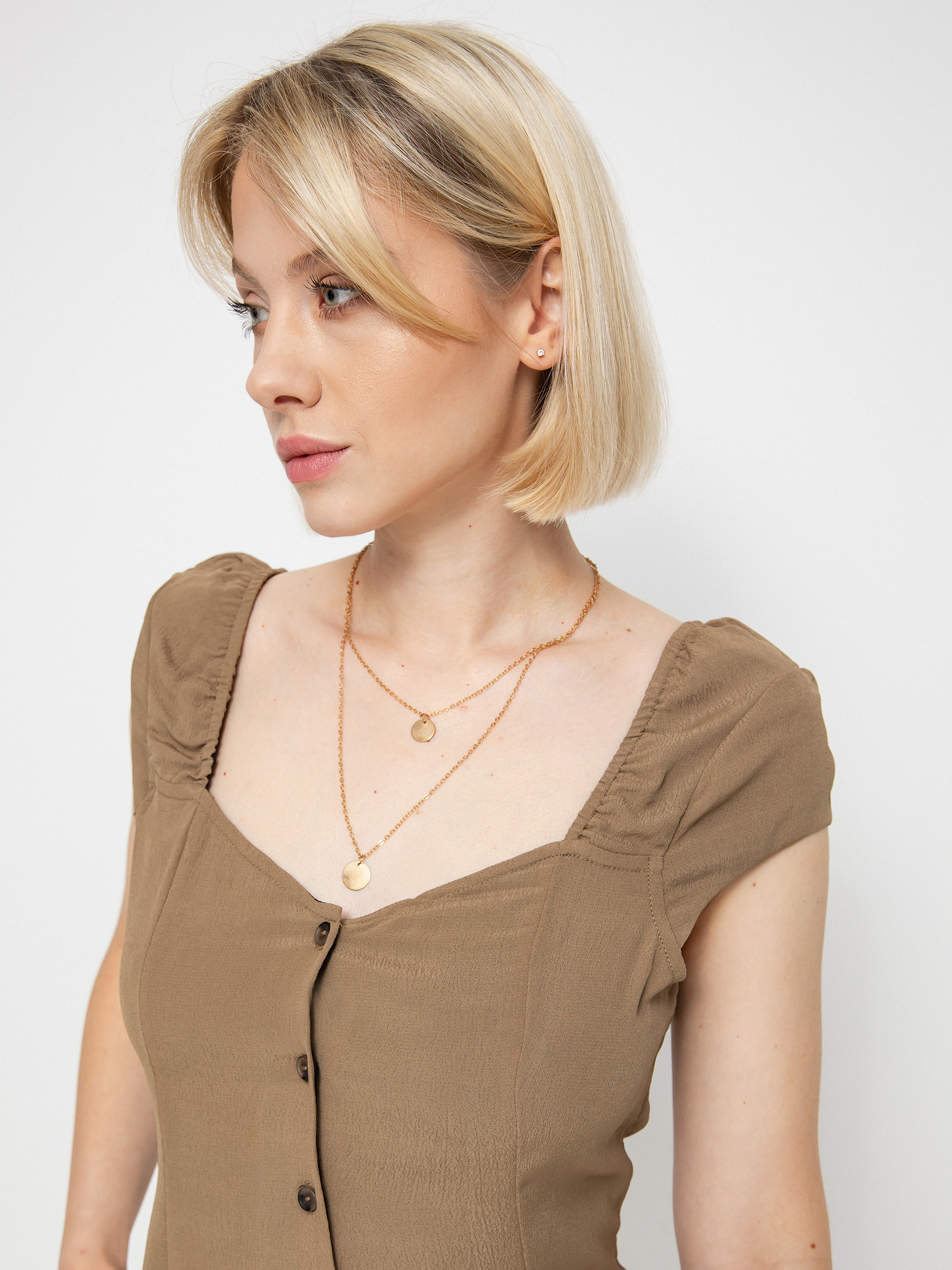 Sukienka RVCA Interruption Wmn (stone)