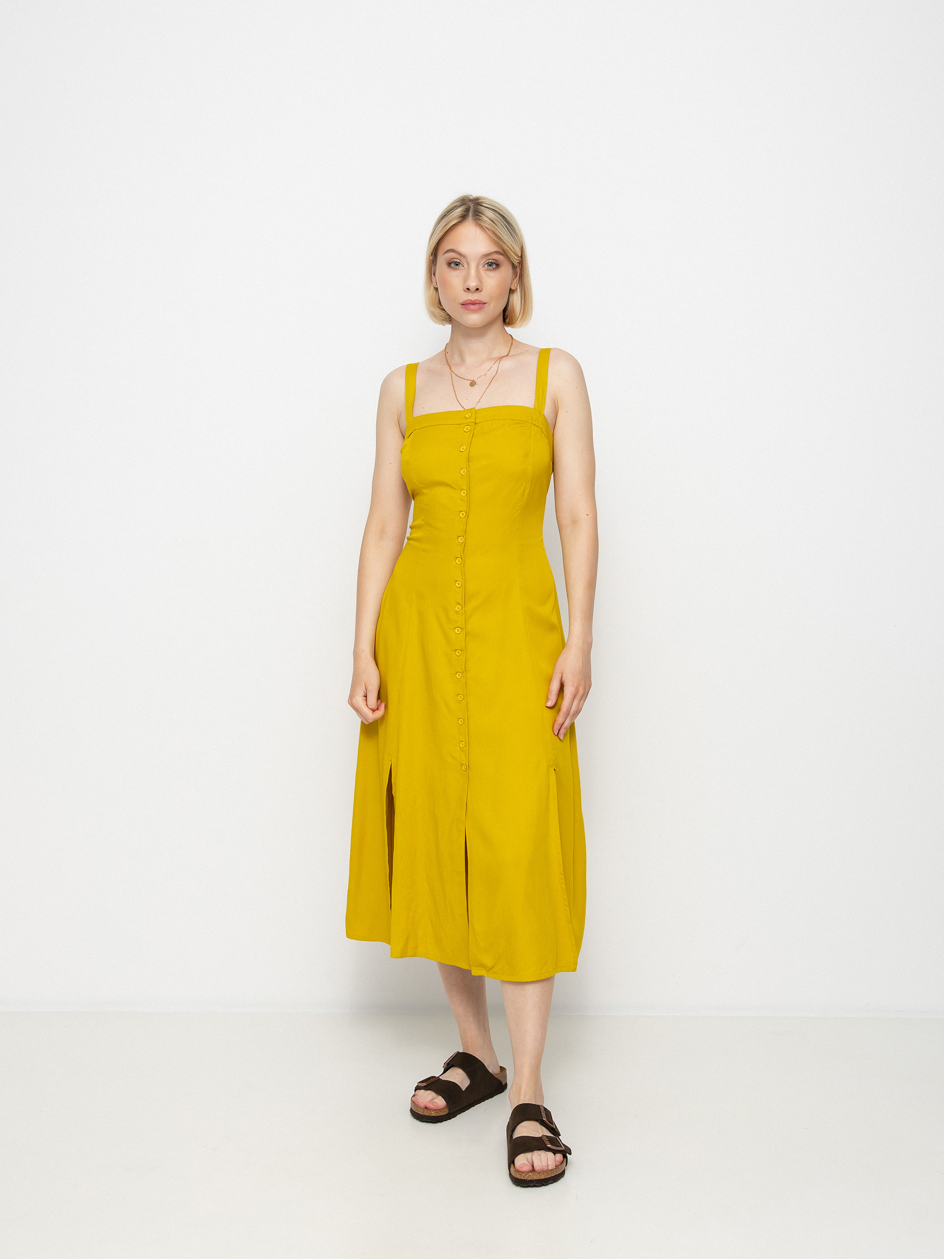 Sukienka RVCA Jethro Wmn (sulphur)