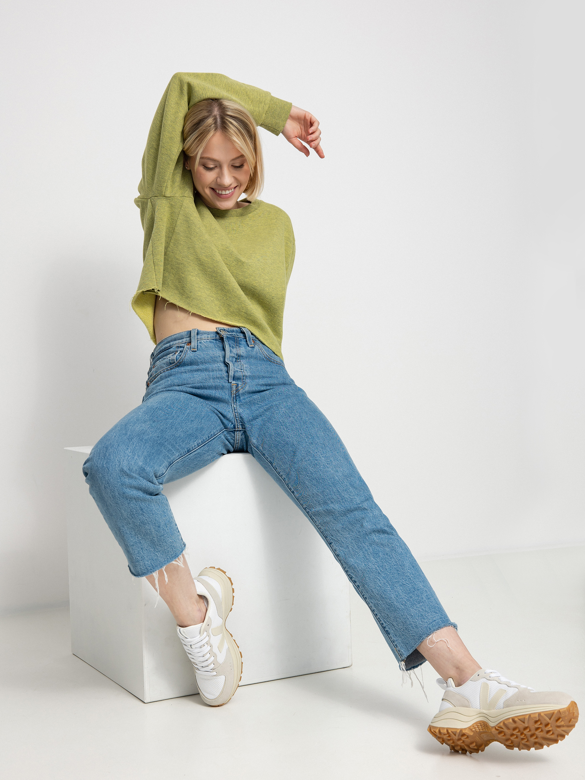 Bluza RVCA Kingston HD Wmn (lime light)