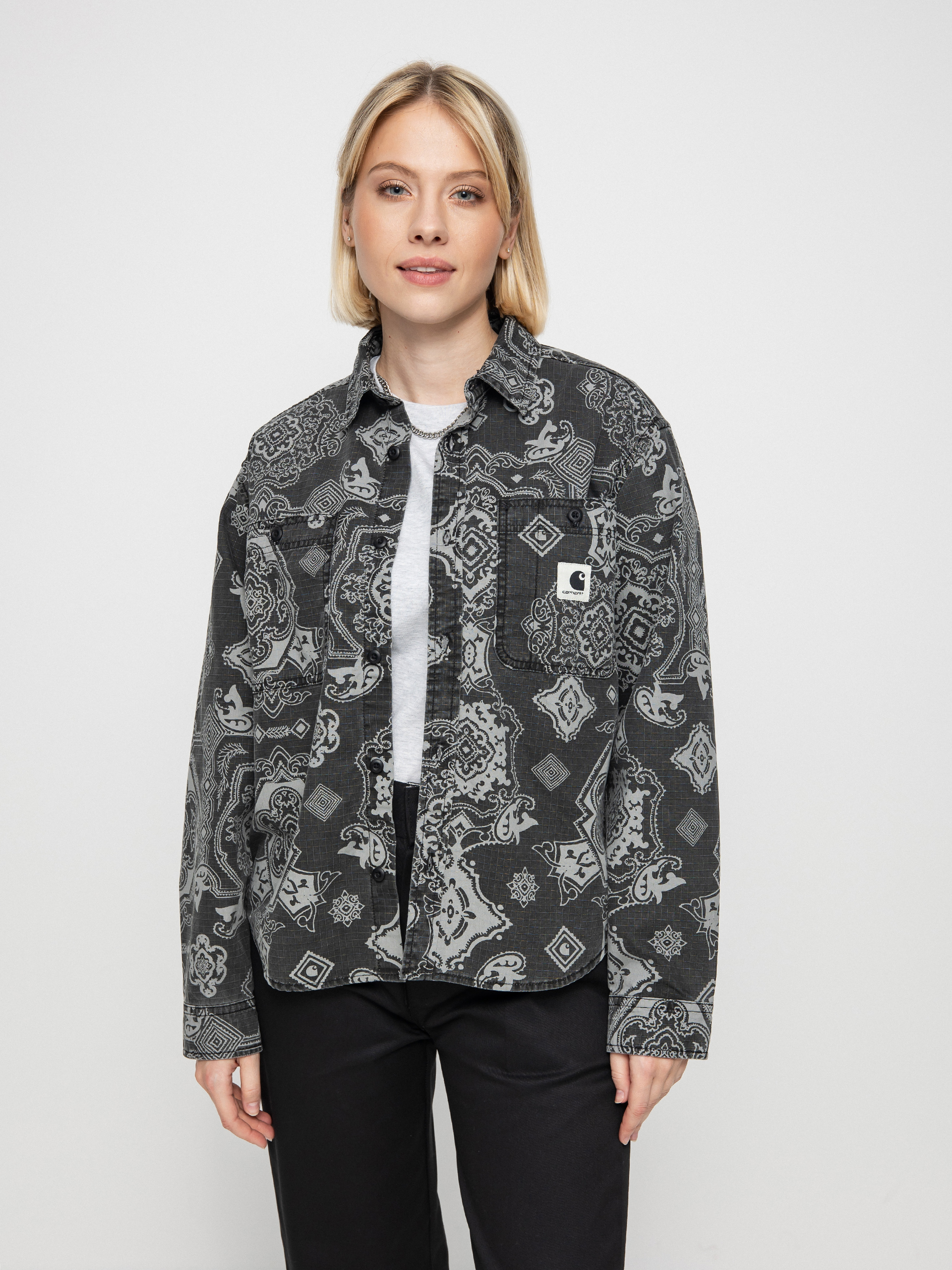 Koszula Carhartt WIP Verse Wmn (verse print/black)