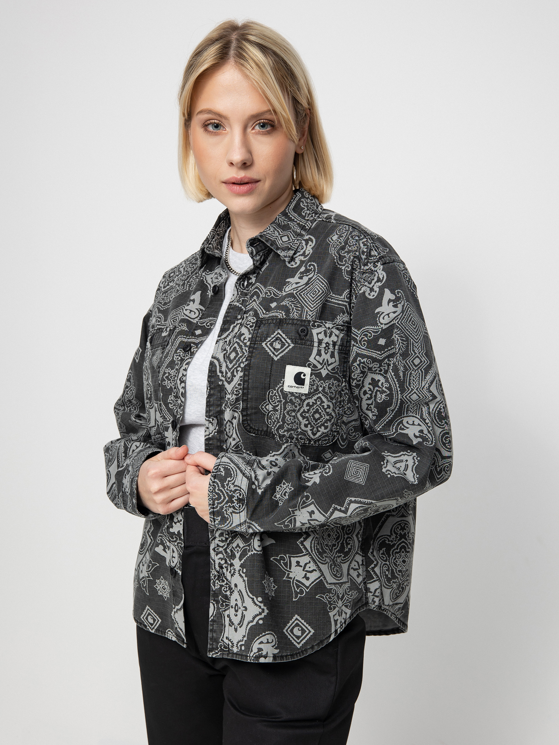 Koszula Carhartt WIP Verse Wmn (verse print/black)