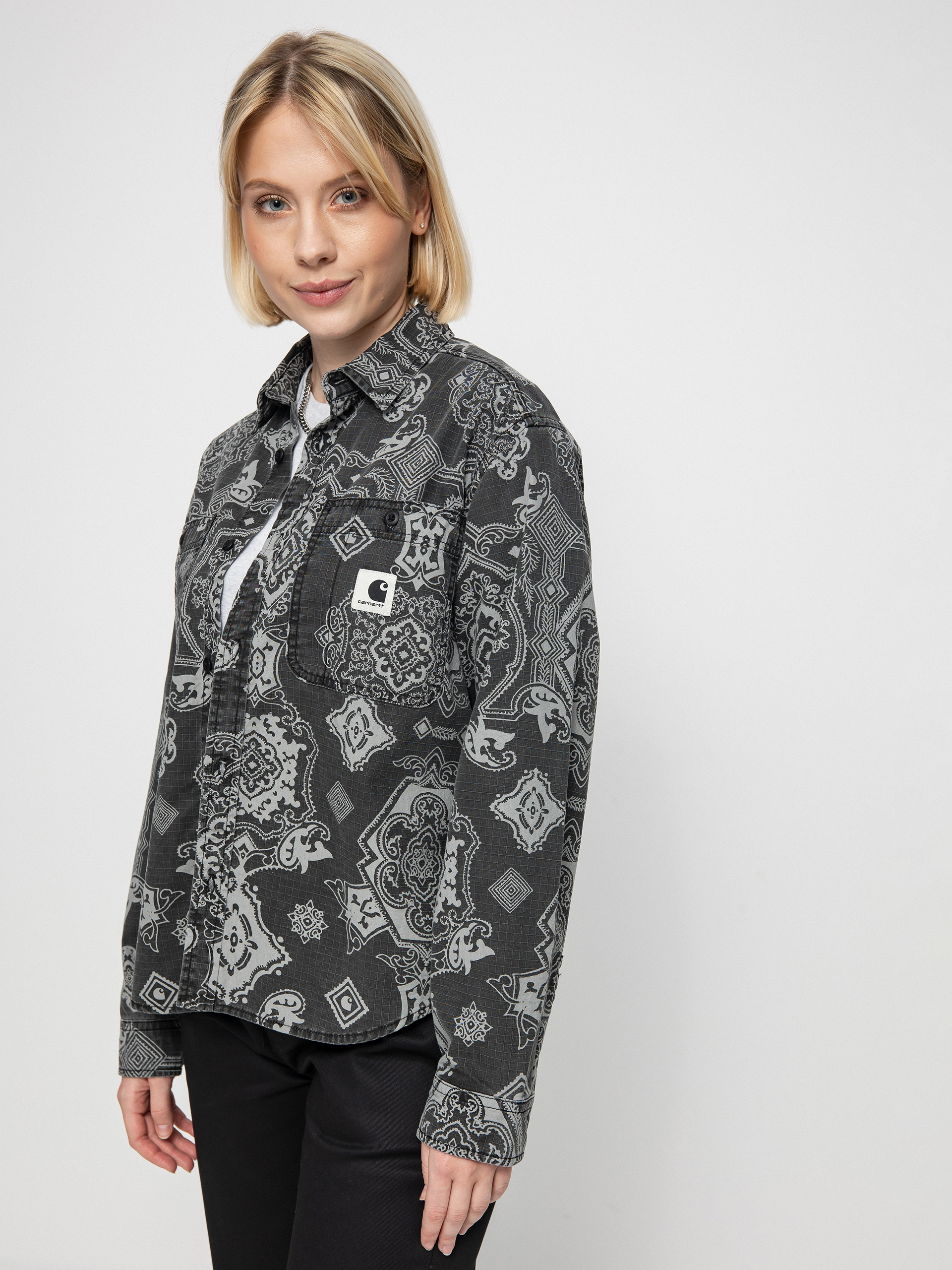 Koszula Carhartt WIP Verse Wmn (verse print/black)