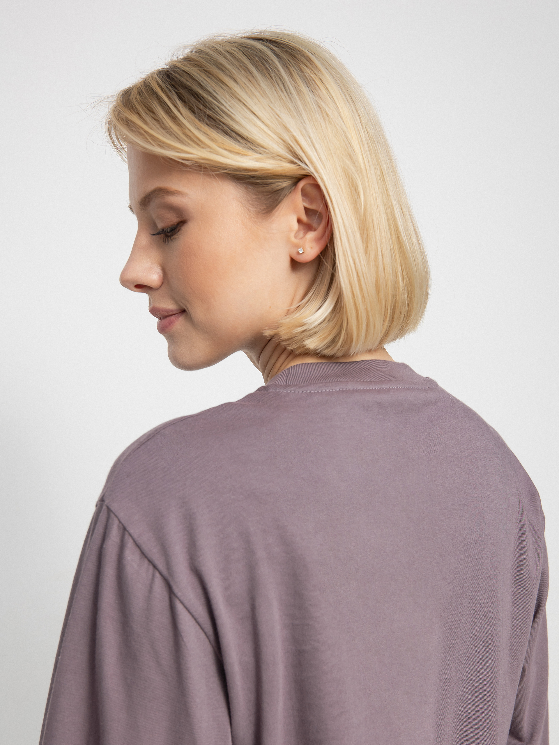 Longsleeve Carhartt WIP Casey Wmn (misty thistle/silver)