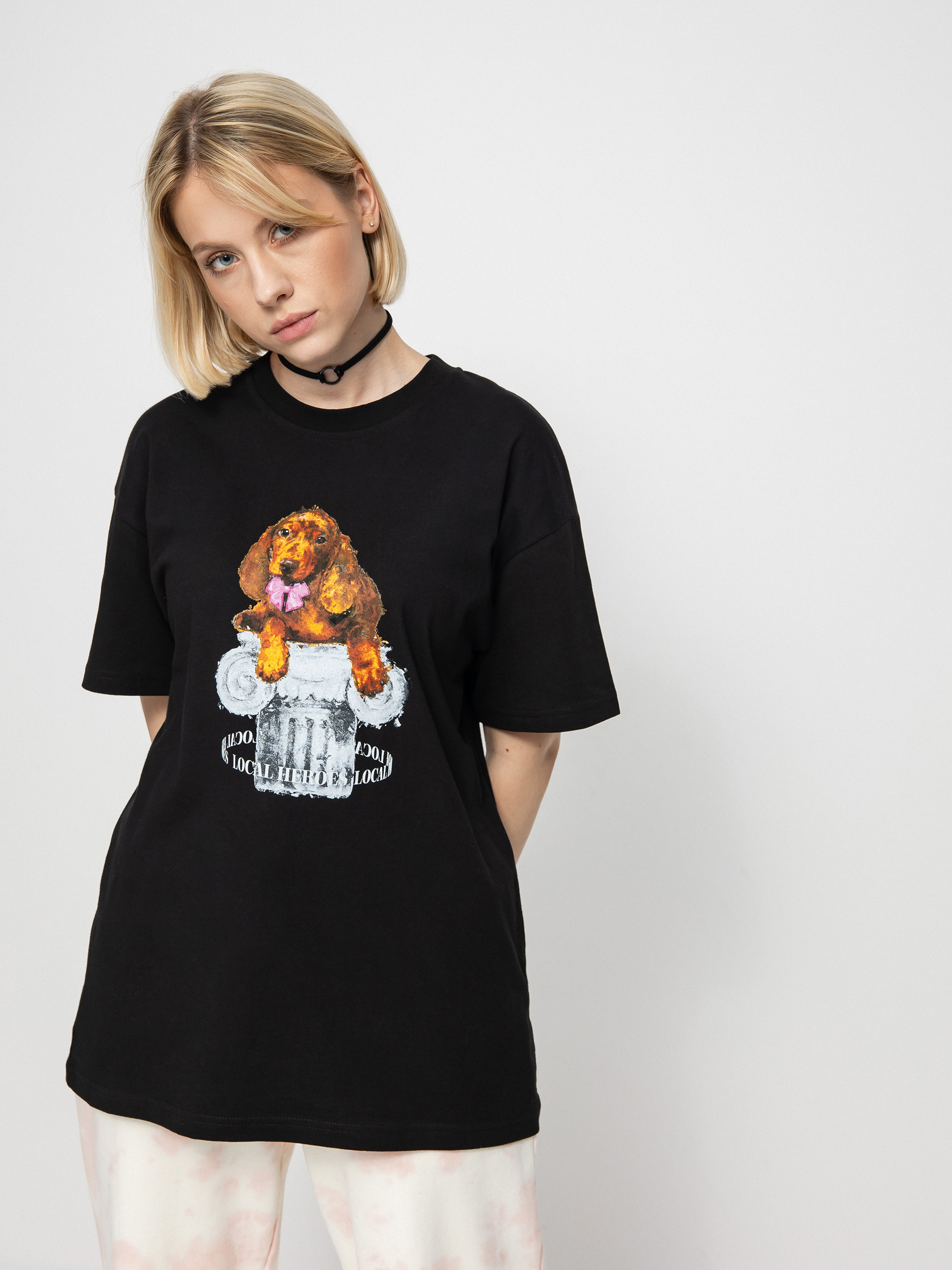 T-shirt Local Heroes Puppy Wmn (black)