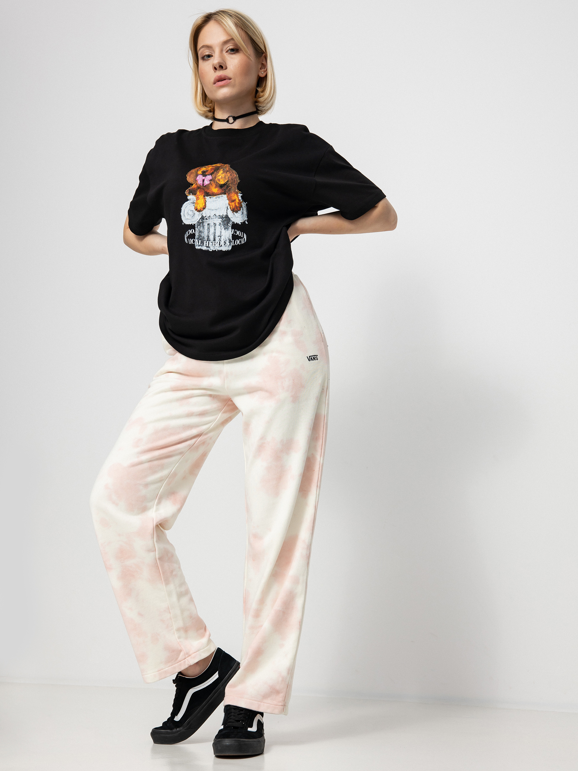 T-shirt Local Heroes Puppy Wmn (black)