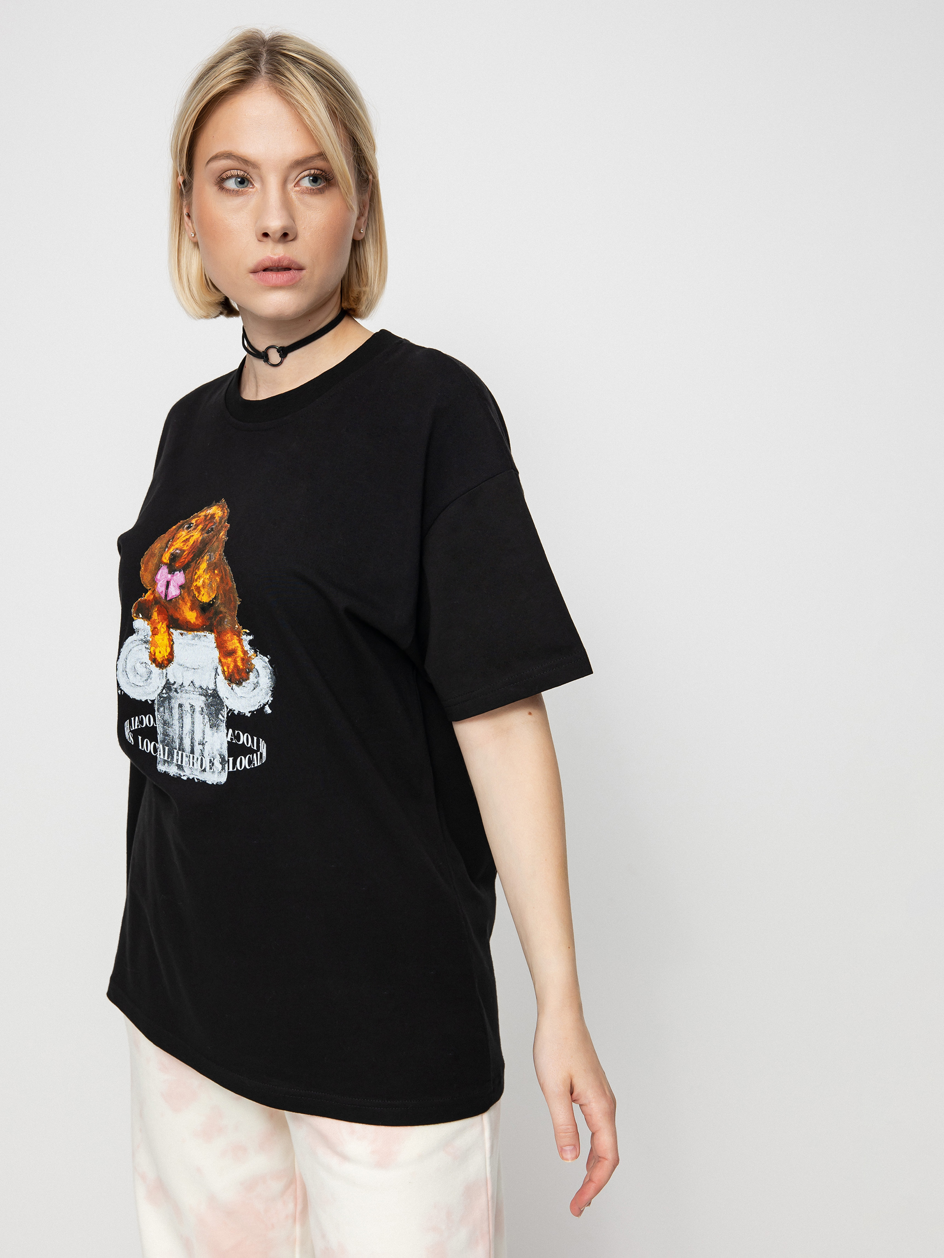 T-shirt Local Heroes Puppy Wmn (black)