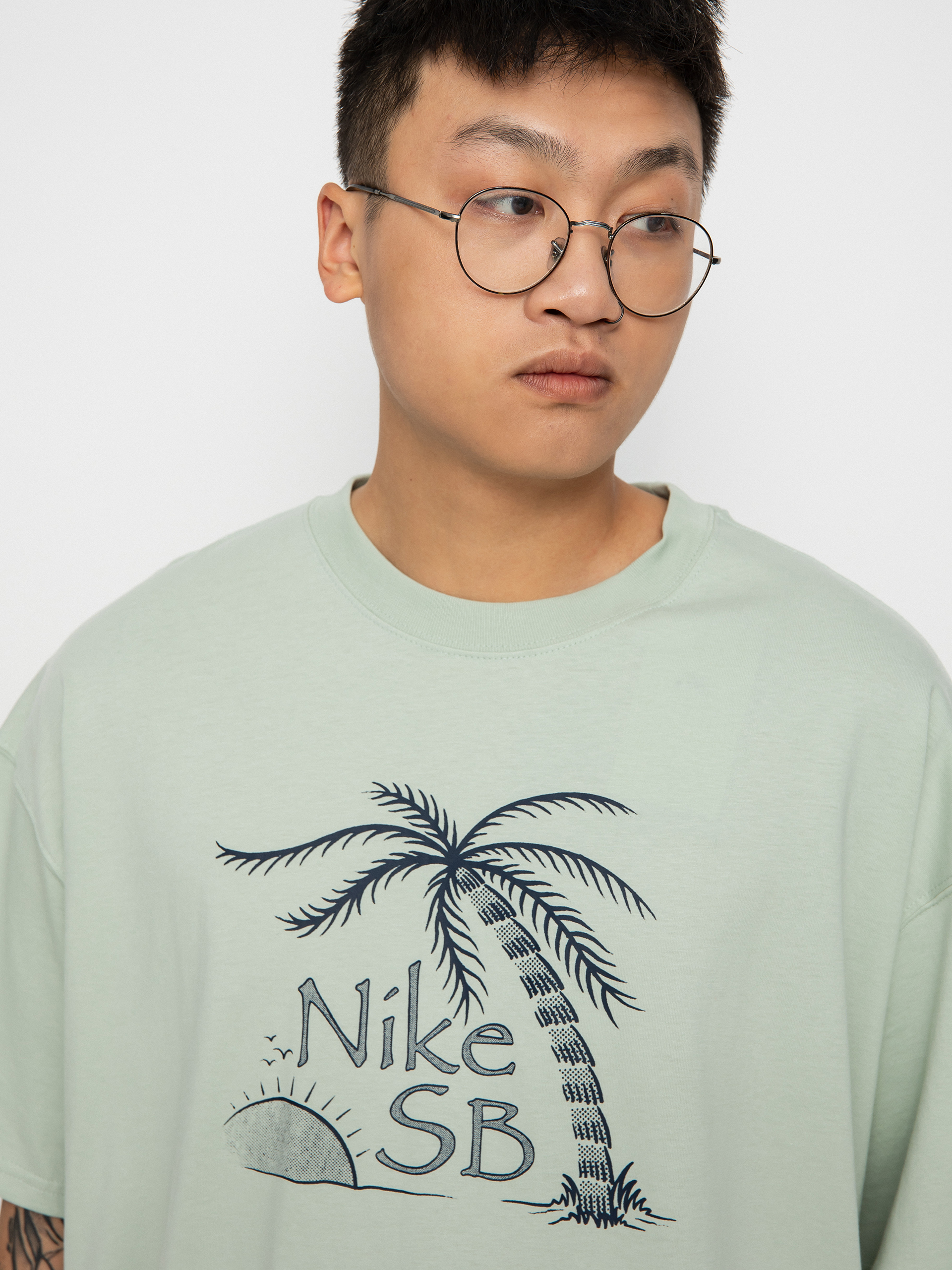 T-shirt Nike SB Island Time (seafoam)