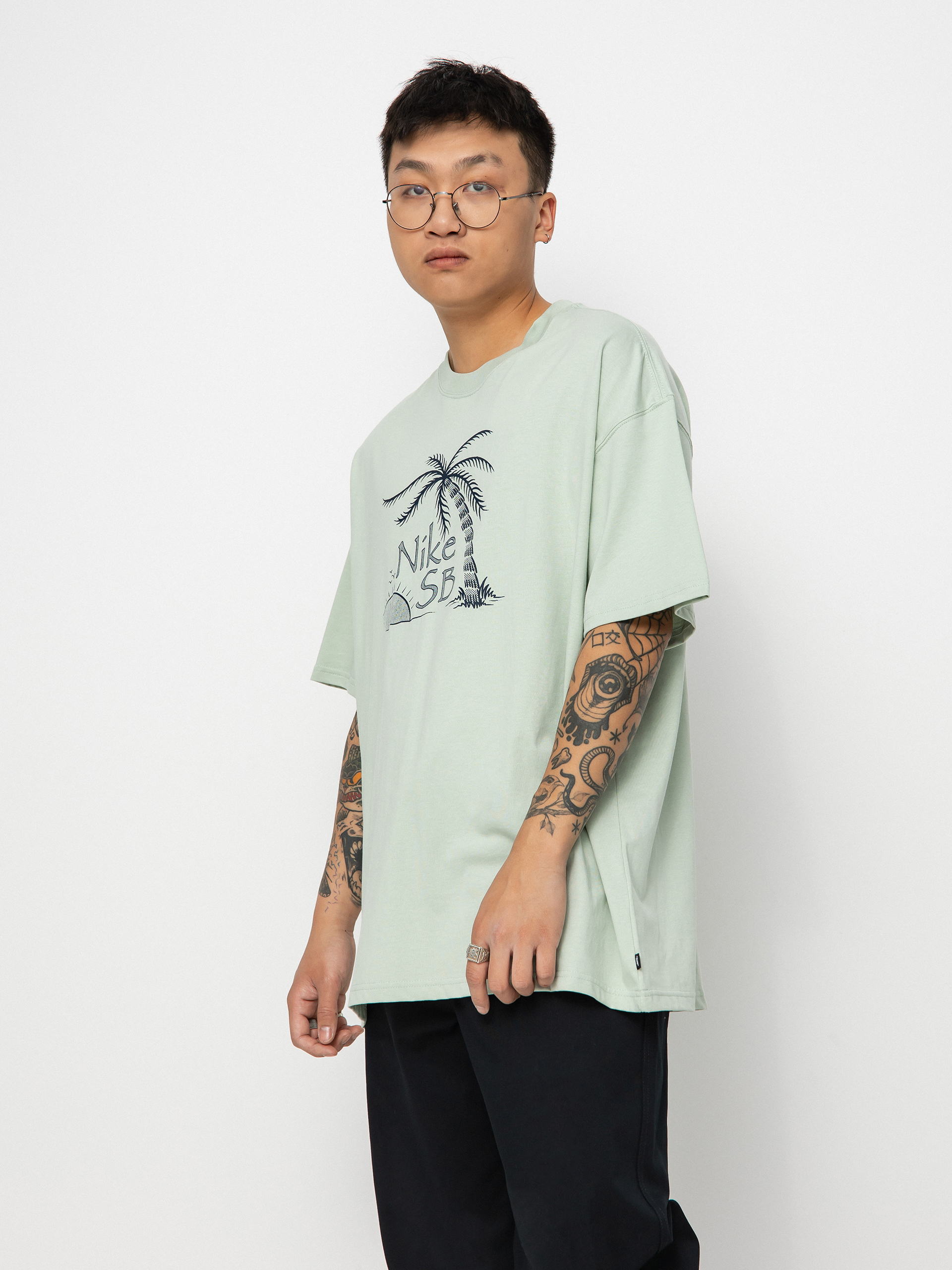 T-shirt Nike SB Island Time (seafoam)