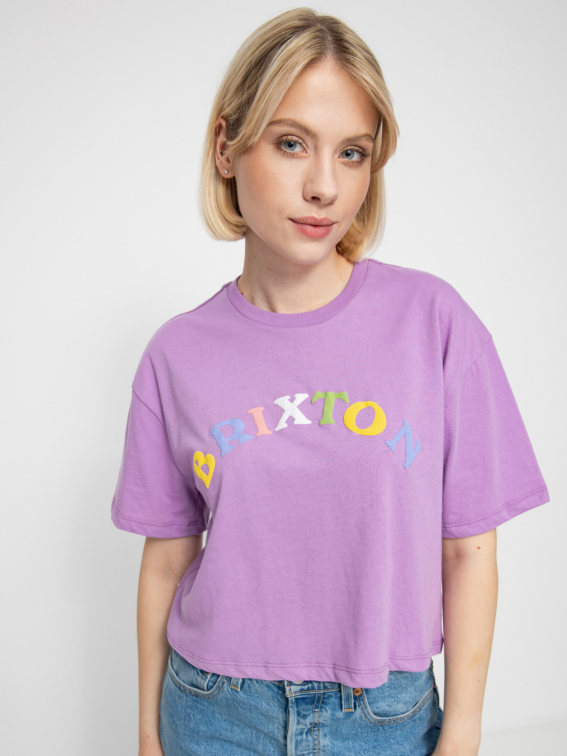 T-shirt Brixton Feelings Skimmer Wmn (orchid)