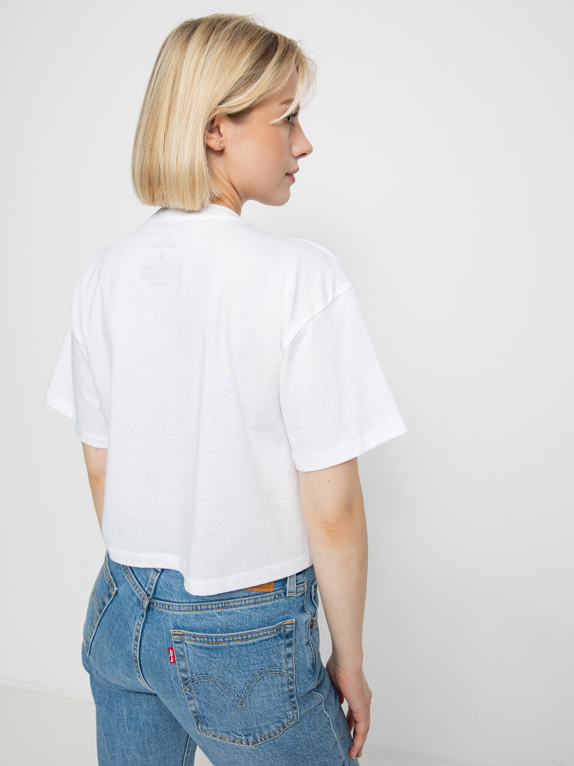 T-shirt Brixton Feelings Skimmer Wmn (white)