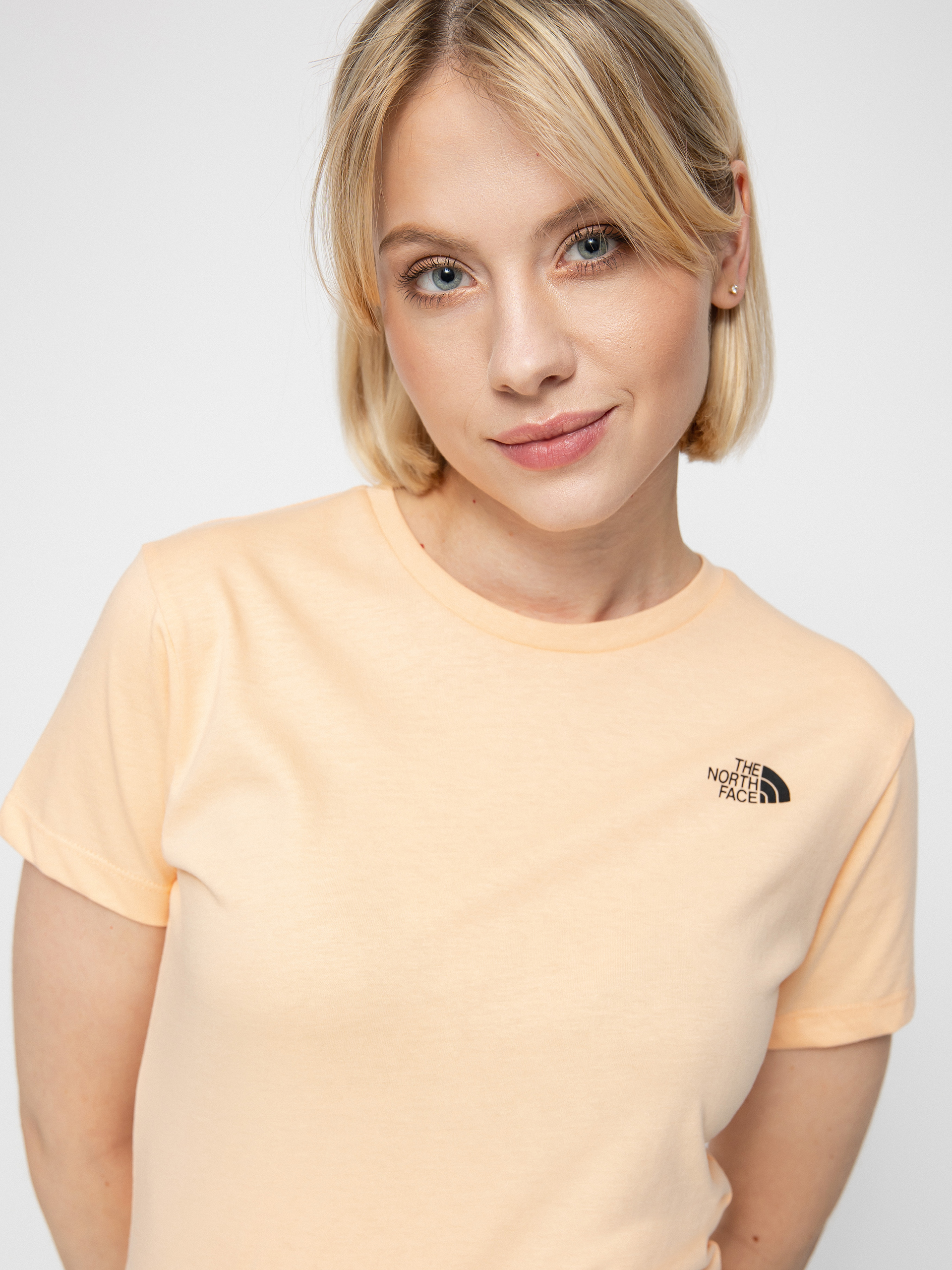 T-shirt The North Face Simple Dome Wmn (apricot ice)