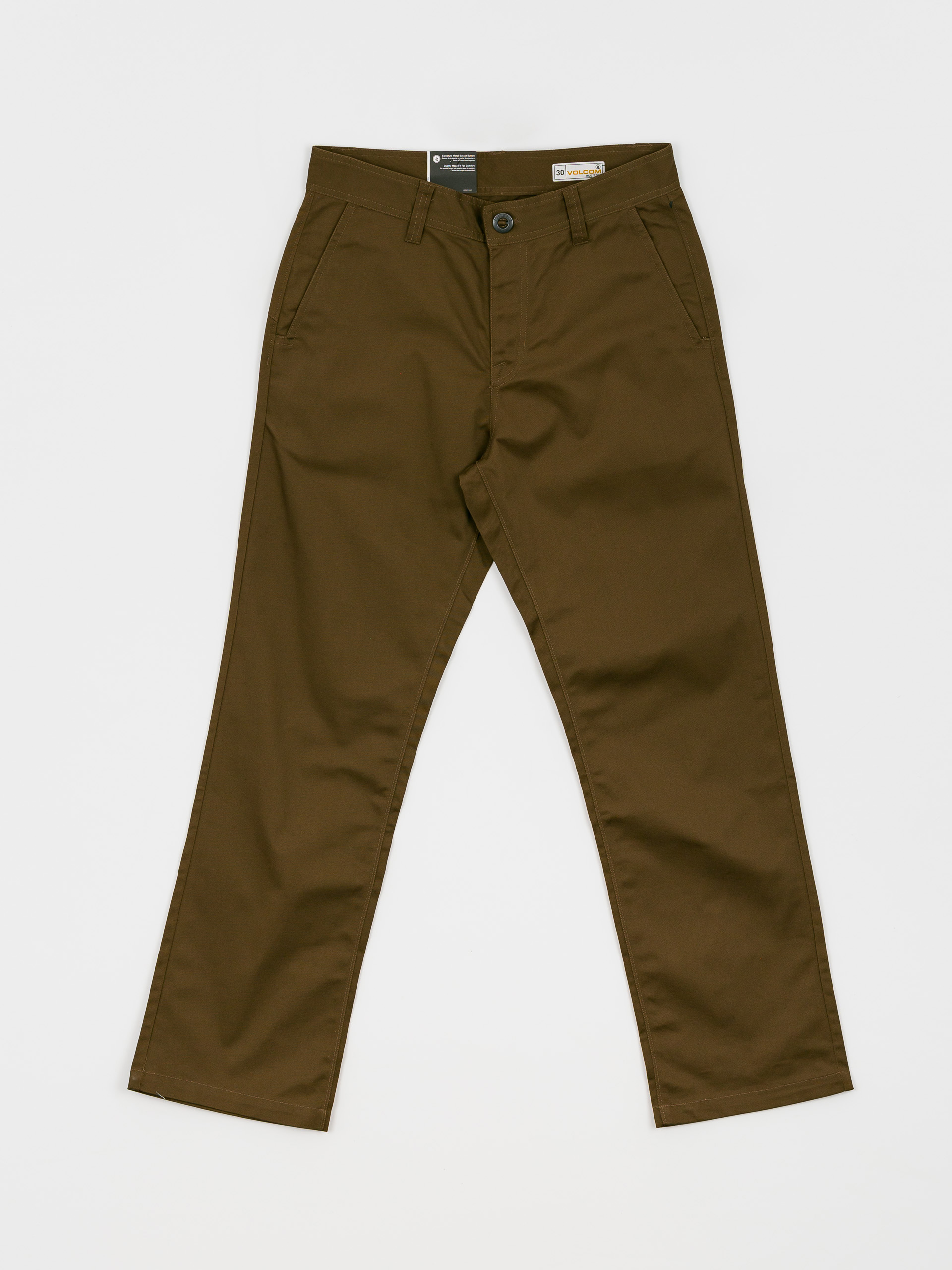 Spodnie Volcom Frickin Skate Chino (vintage brown)