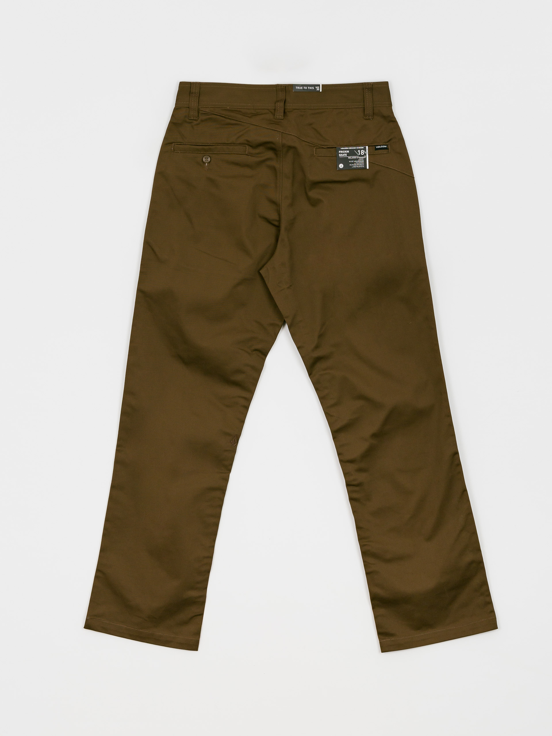 Spodnie Volcom Frickin Skate Chino (vintage brown)