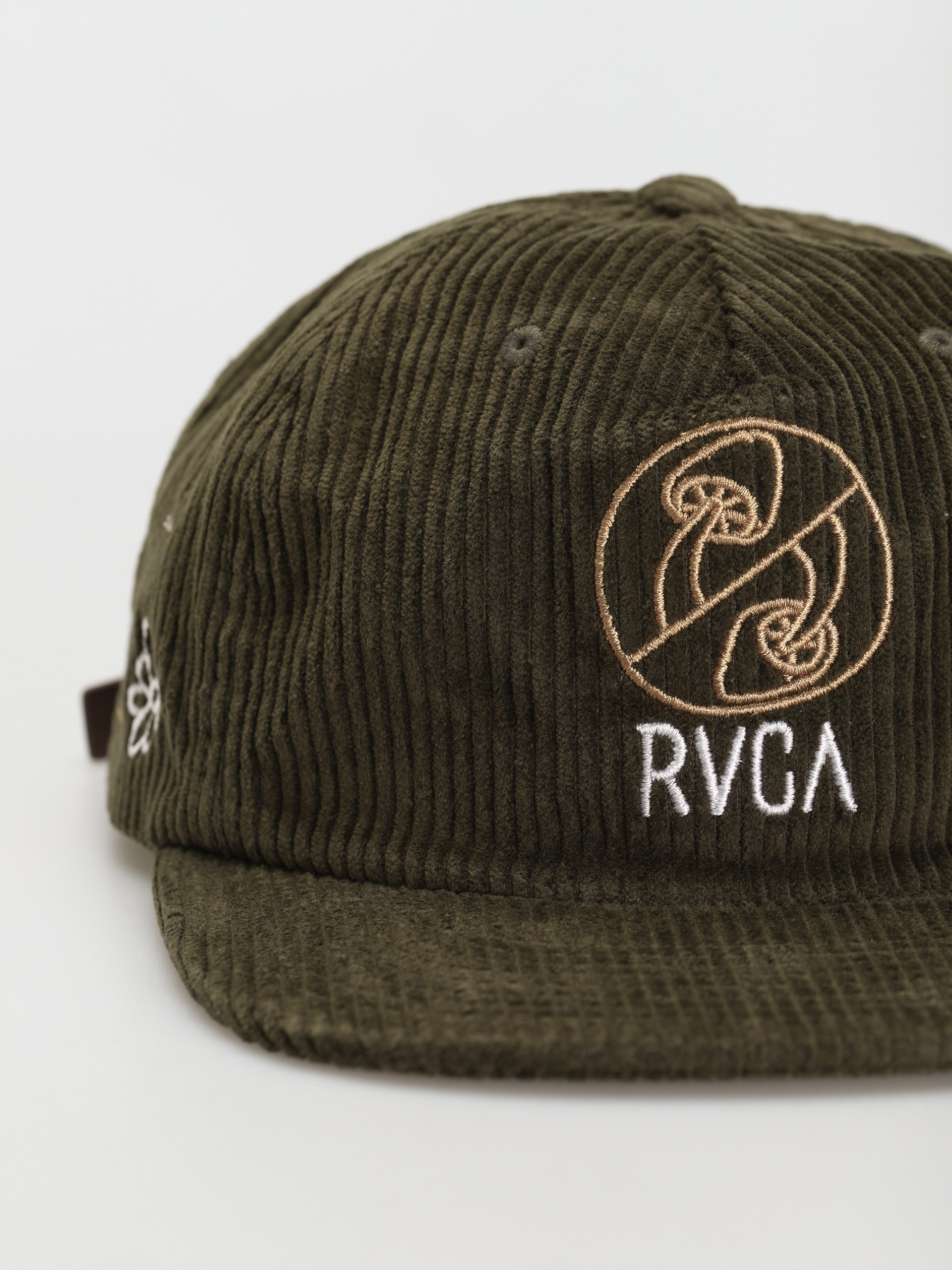 Czapka z daszkiem RVCA Gaine Strapback (olive)