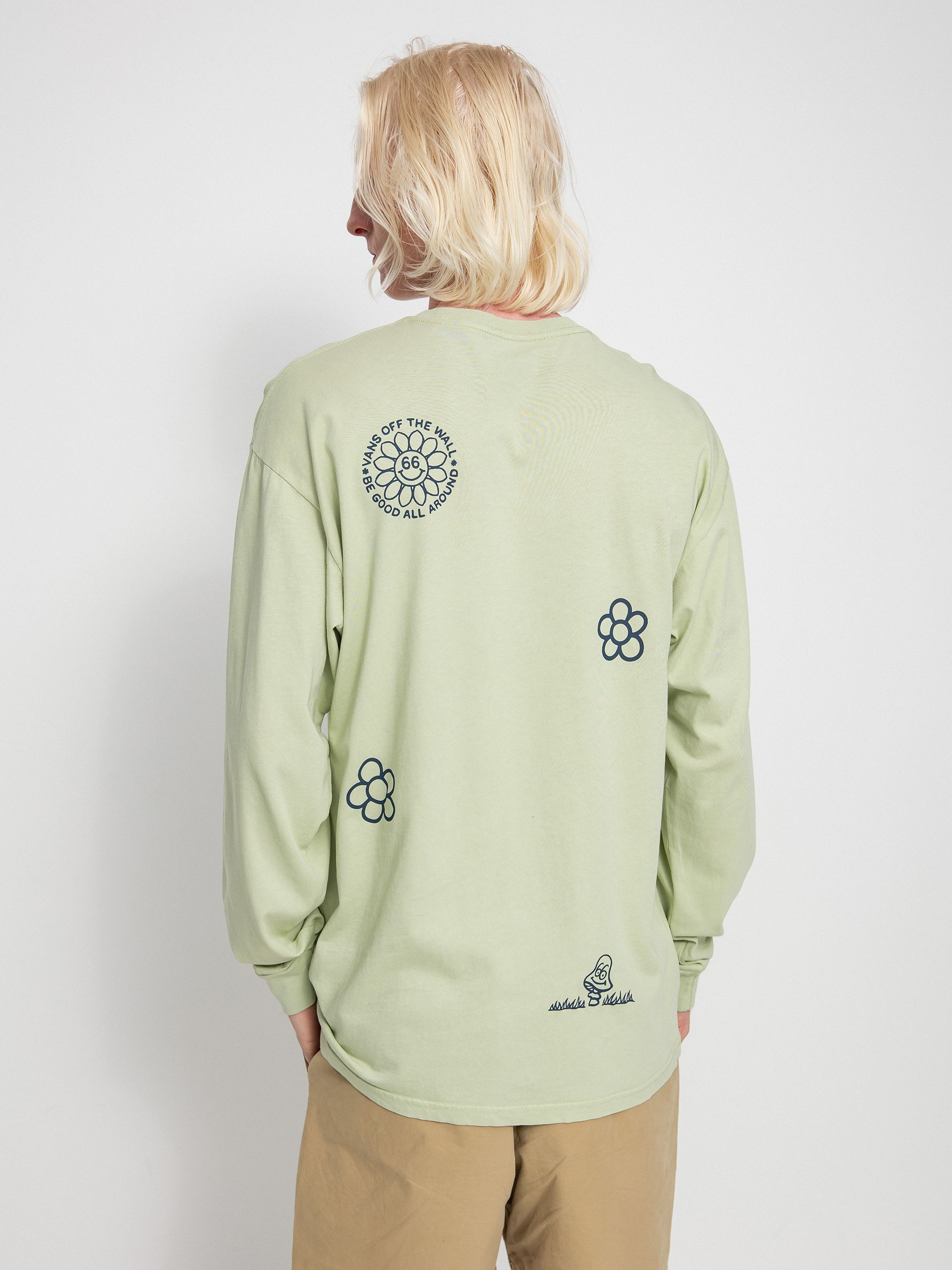 Longsleeve Vans Vintage Peace Of Mind (celadon green)