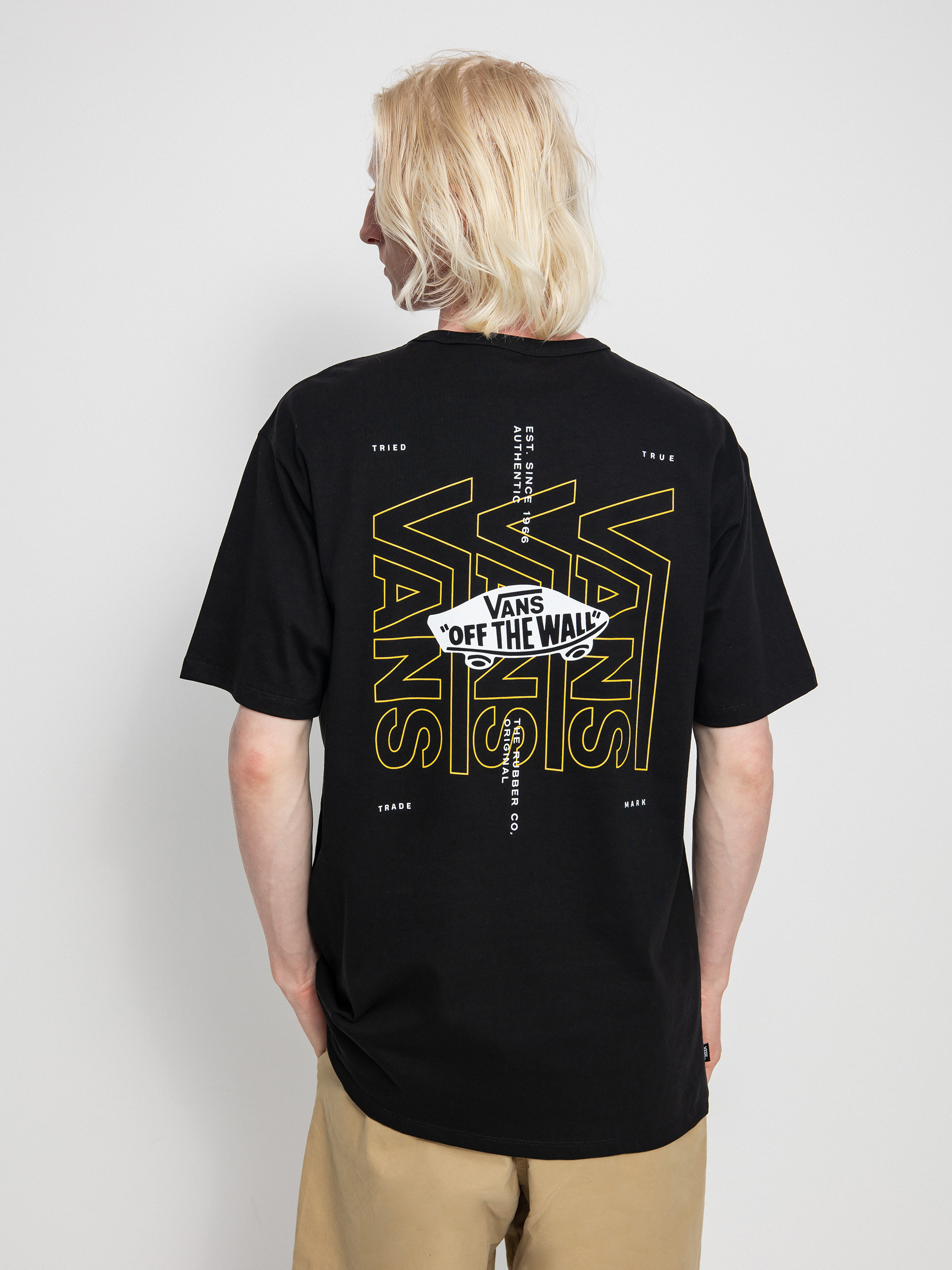 T-shirt Vans Off The Wall Logo Back (black)