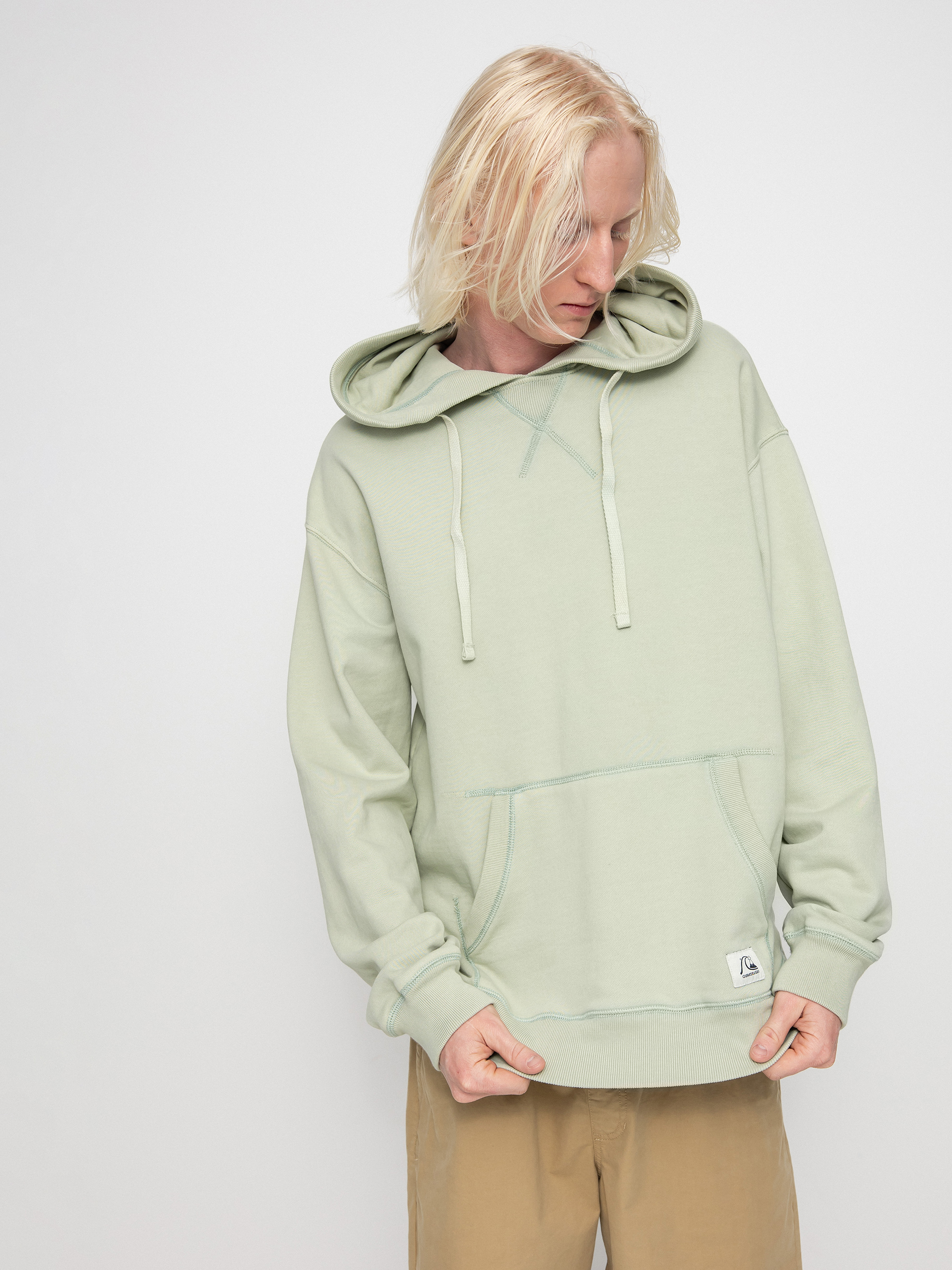 Bluza z kapturem Quiksilver Trip Away HD (green milieu)