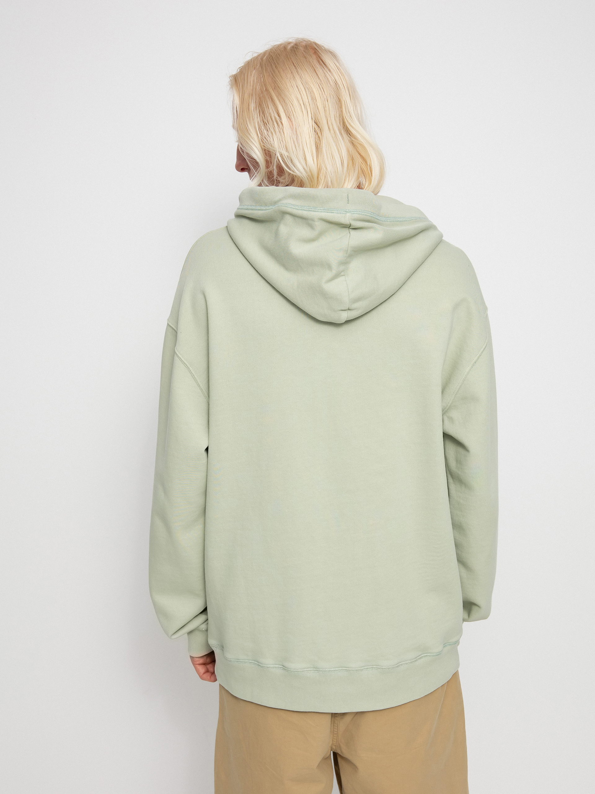Bluza z kapturem Quiksilver Trip Away HD (green milieu)