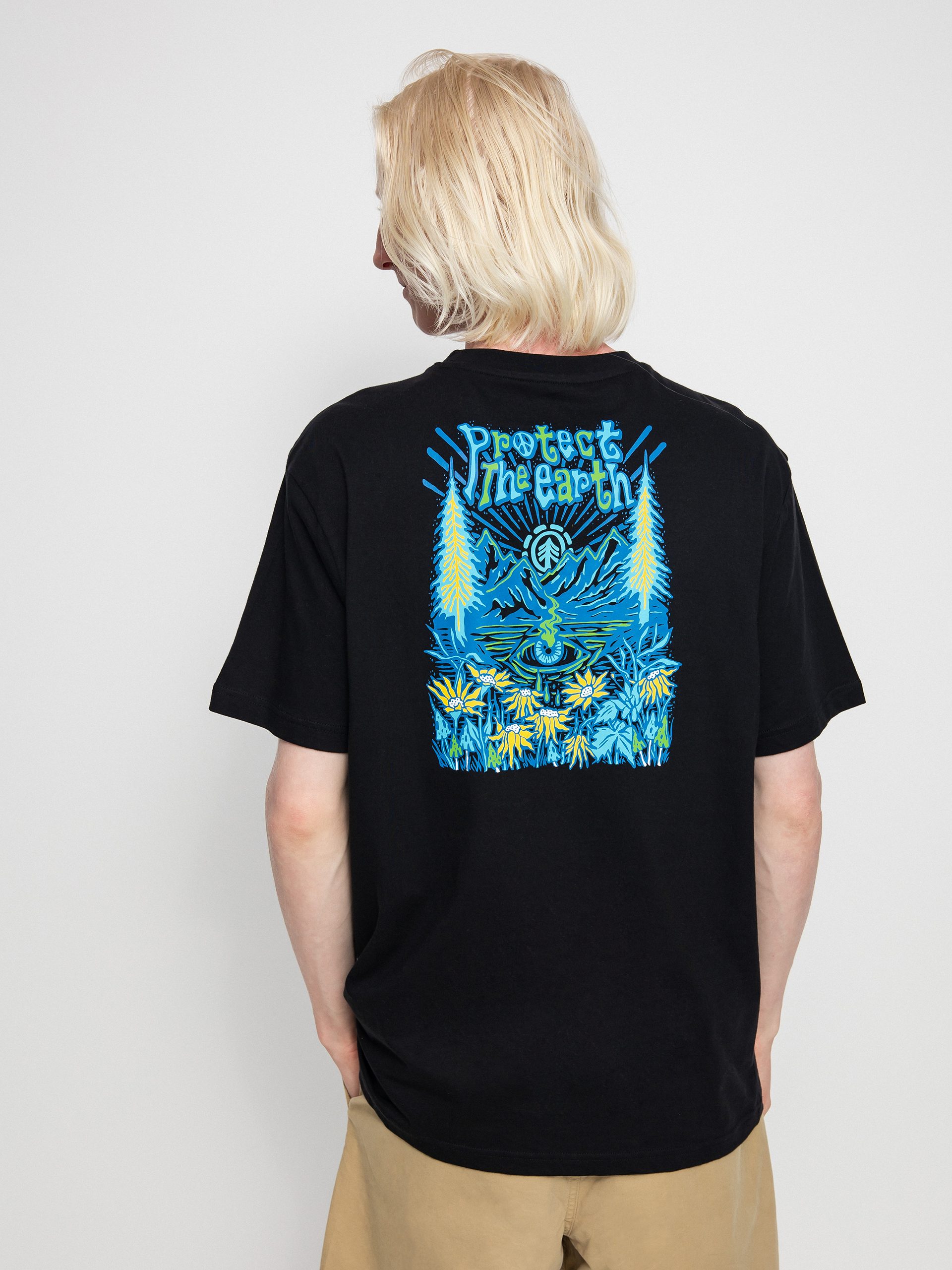 T-shirt Element Karvel (flint black)
