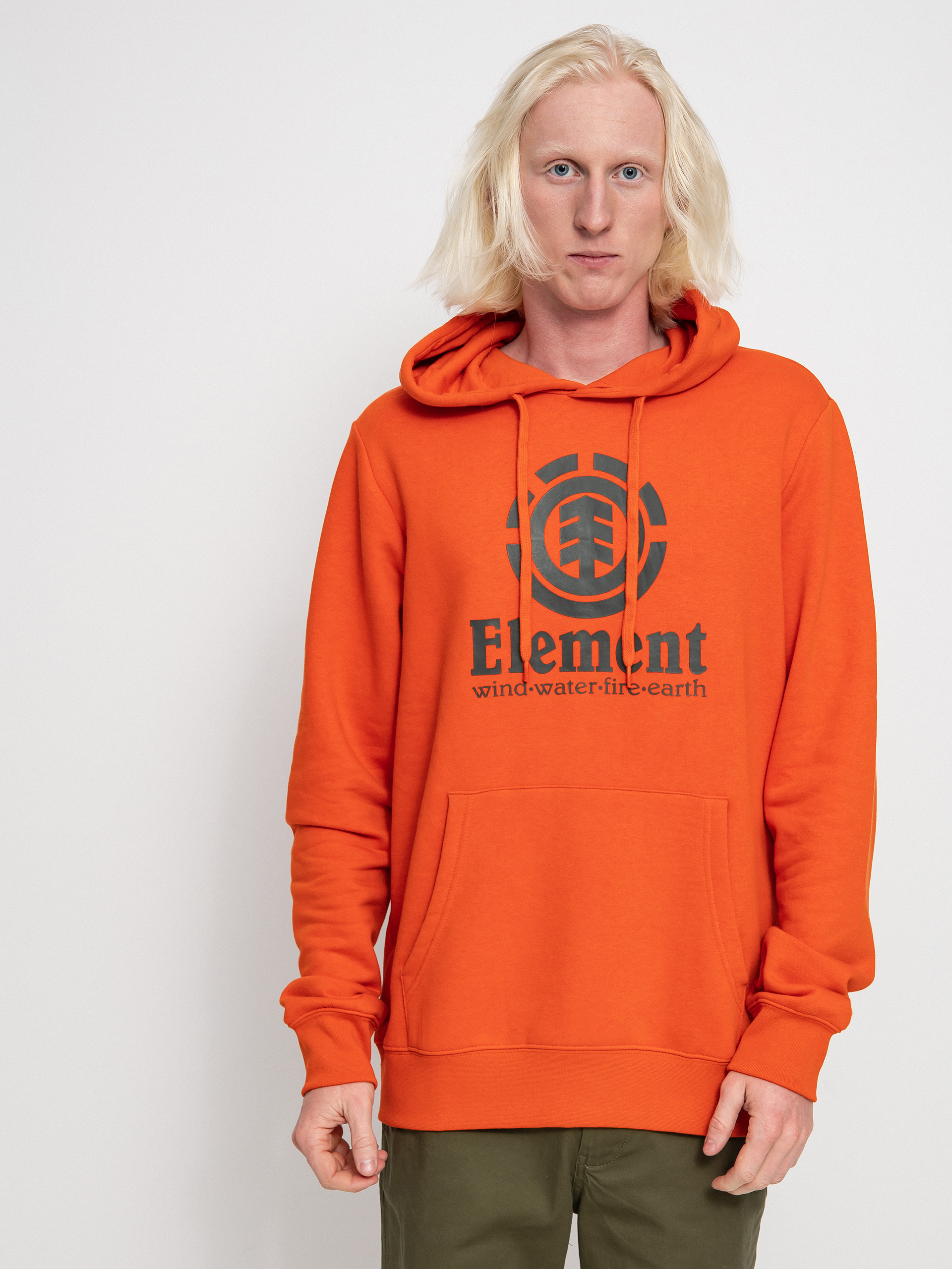 Bluza z kapturem Element Vertical HD (red clay)