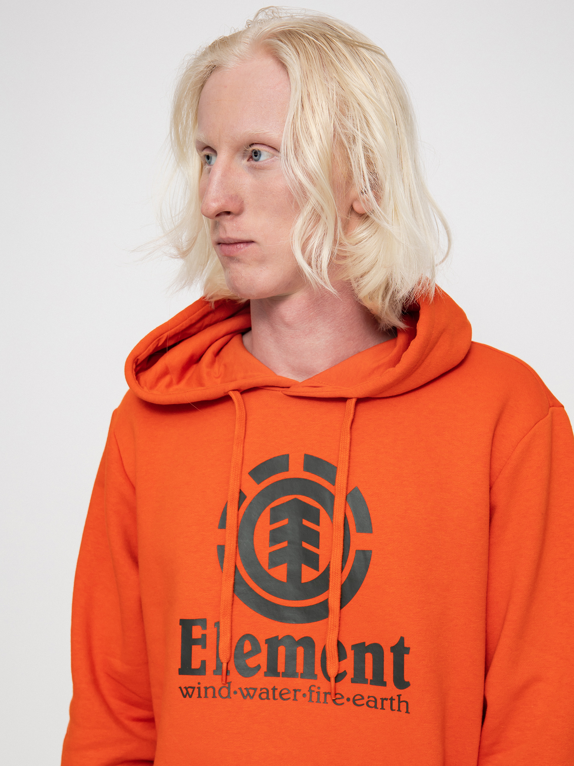 Bluza z kapturem Element Vertical HD (red clay)