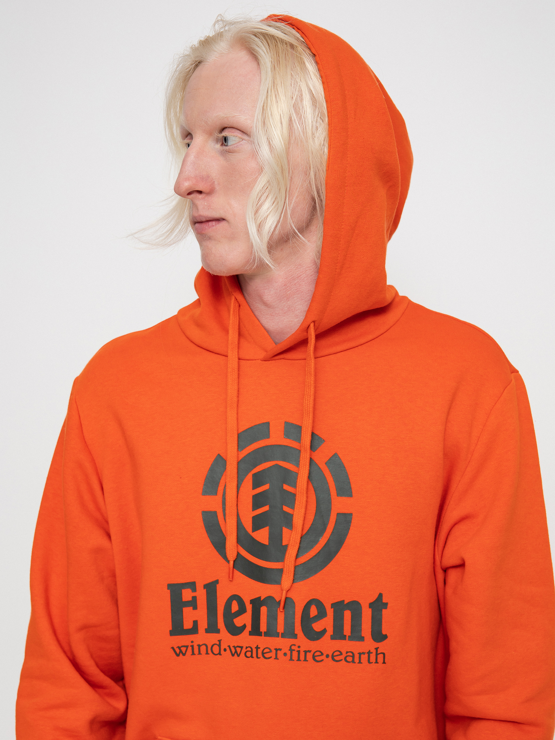 Bluza z kapturem Element Vertical HD (red clay)