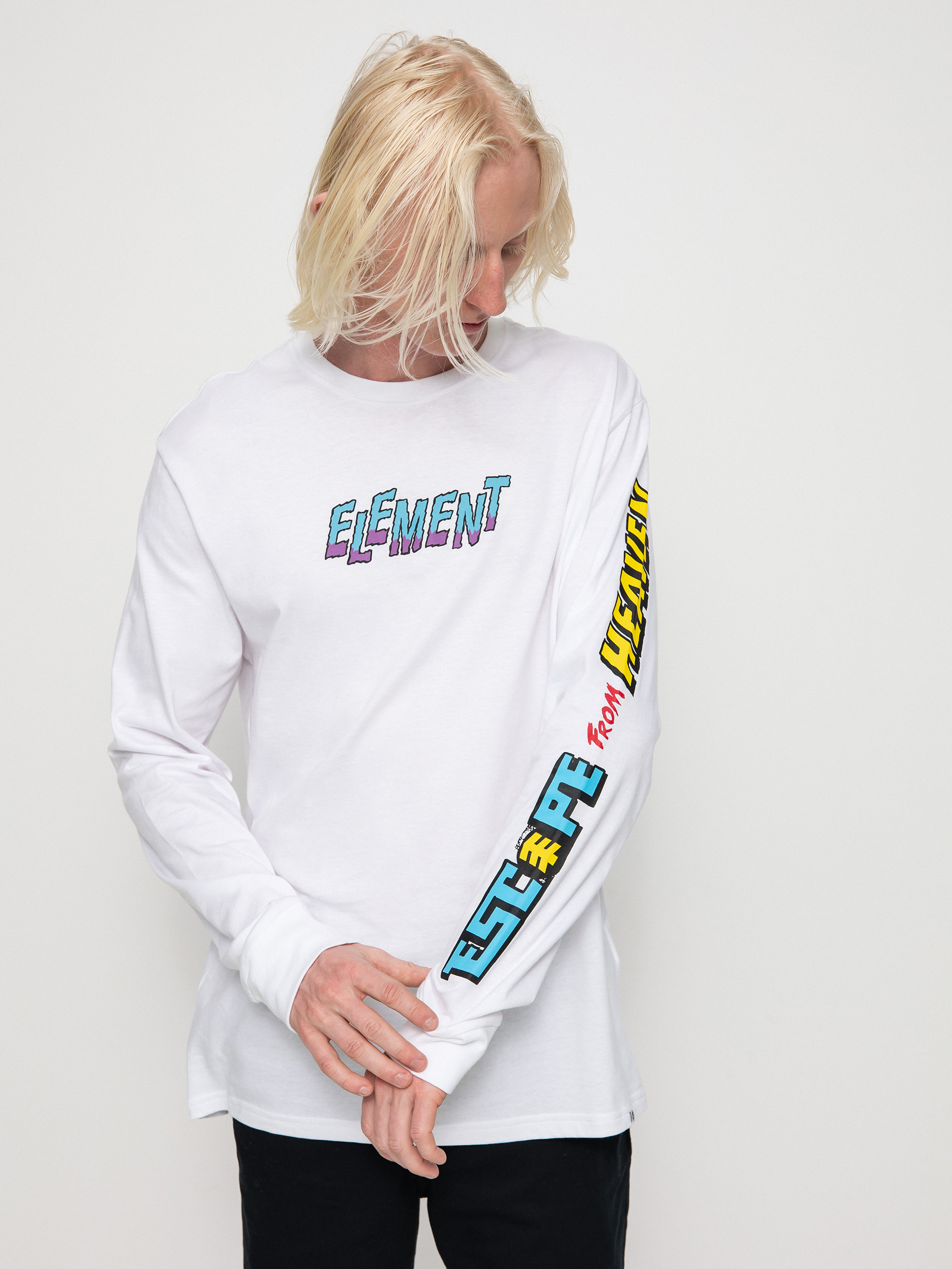 Longsleeve Element Reckoning (optic white)