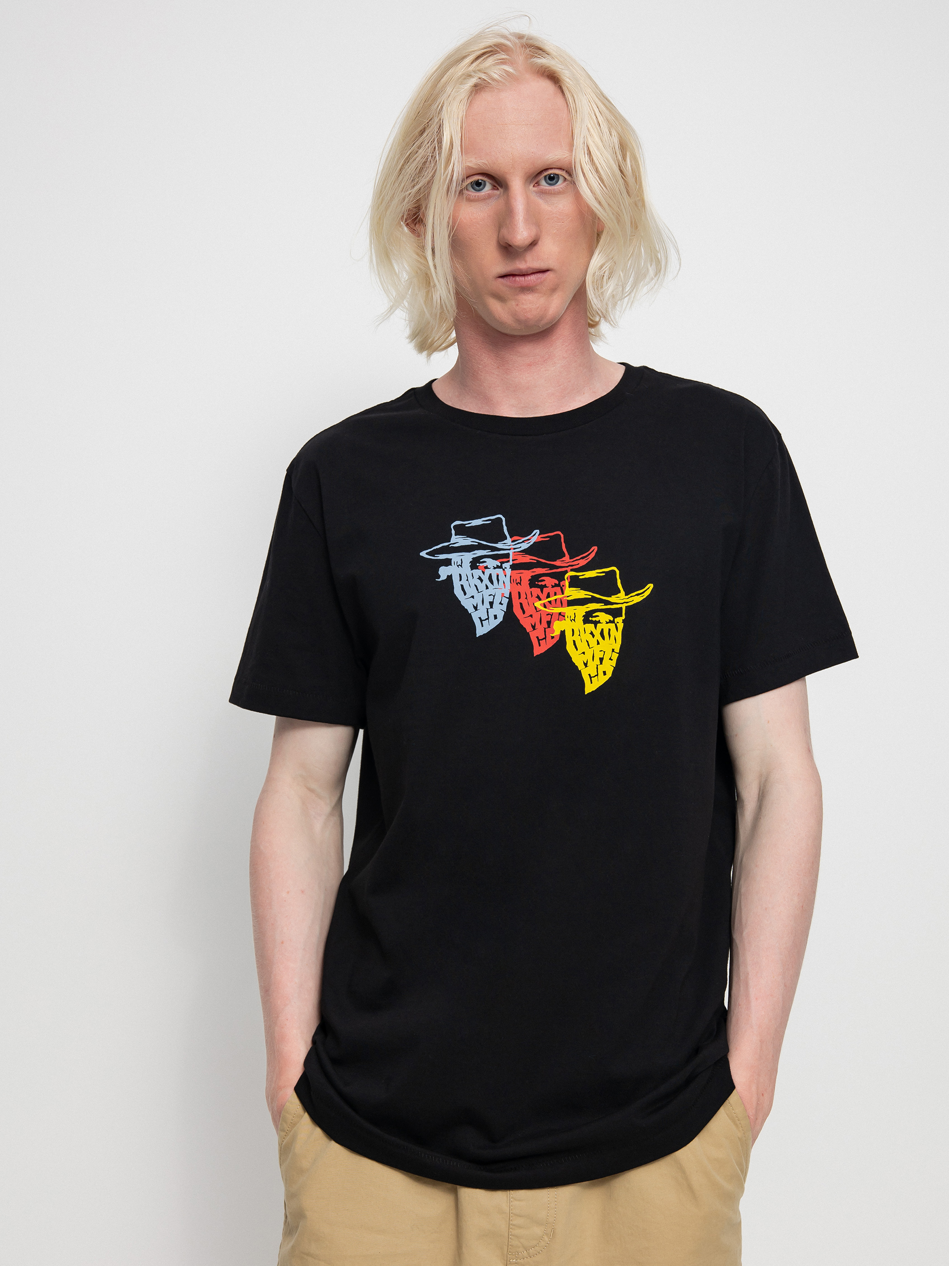 T-shirt Brixton Stick Up Tlrt (black)