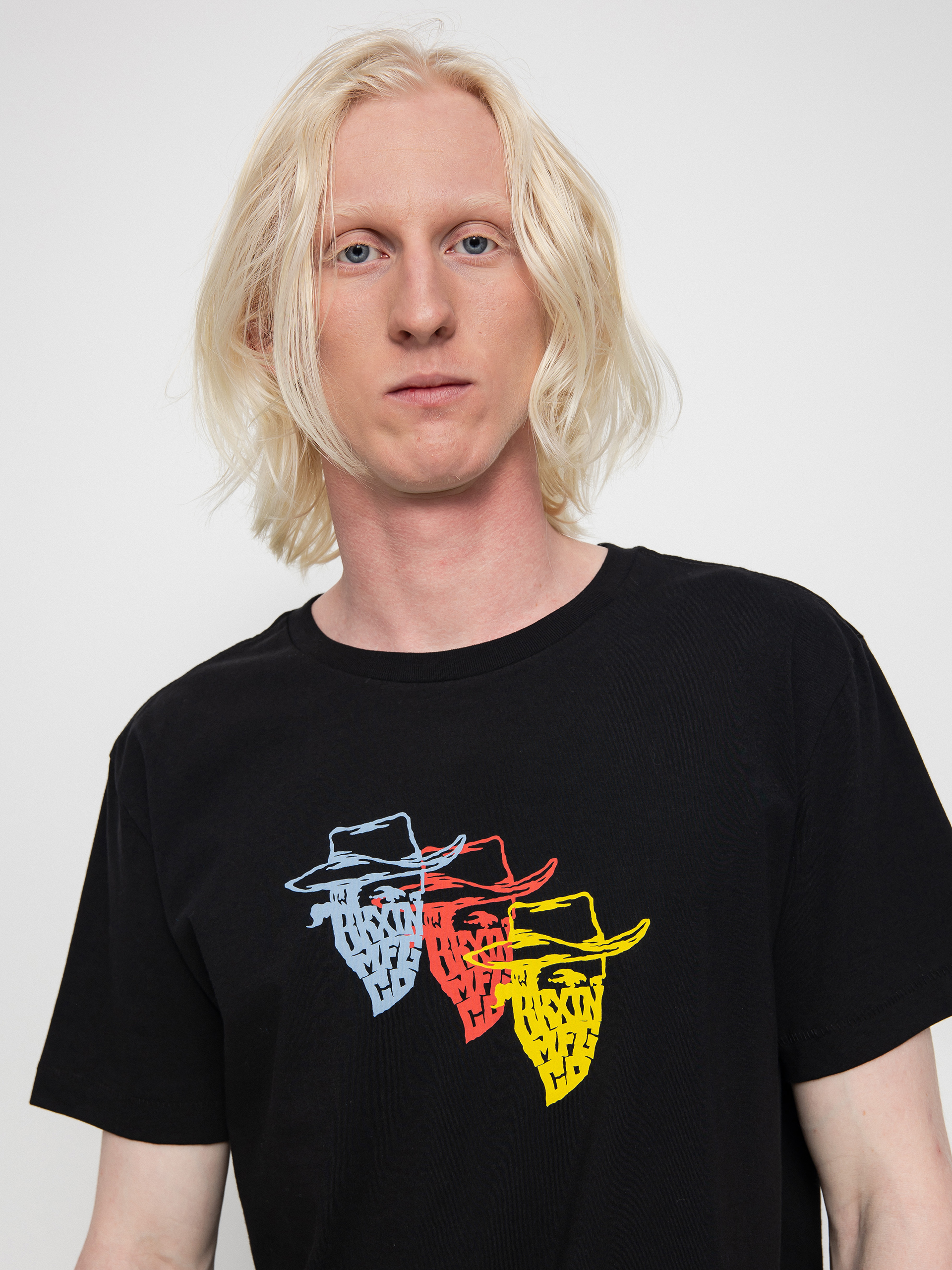 T-shirt Brixton Stick Up Tlrt (black)