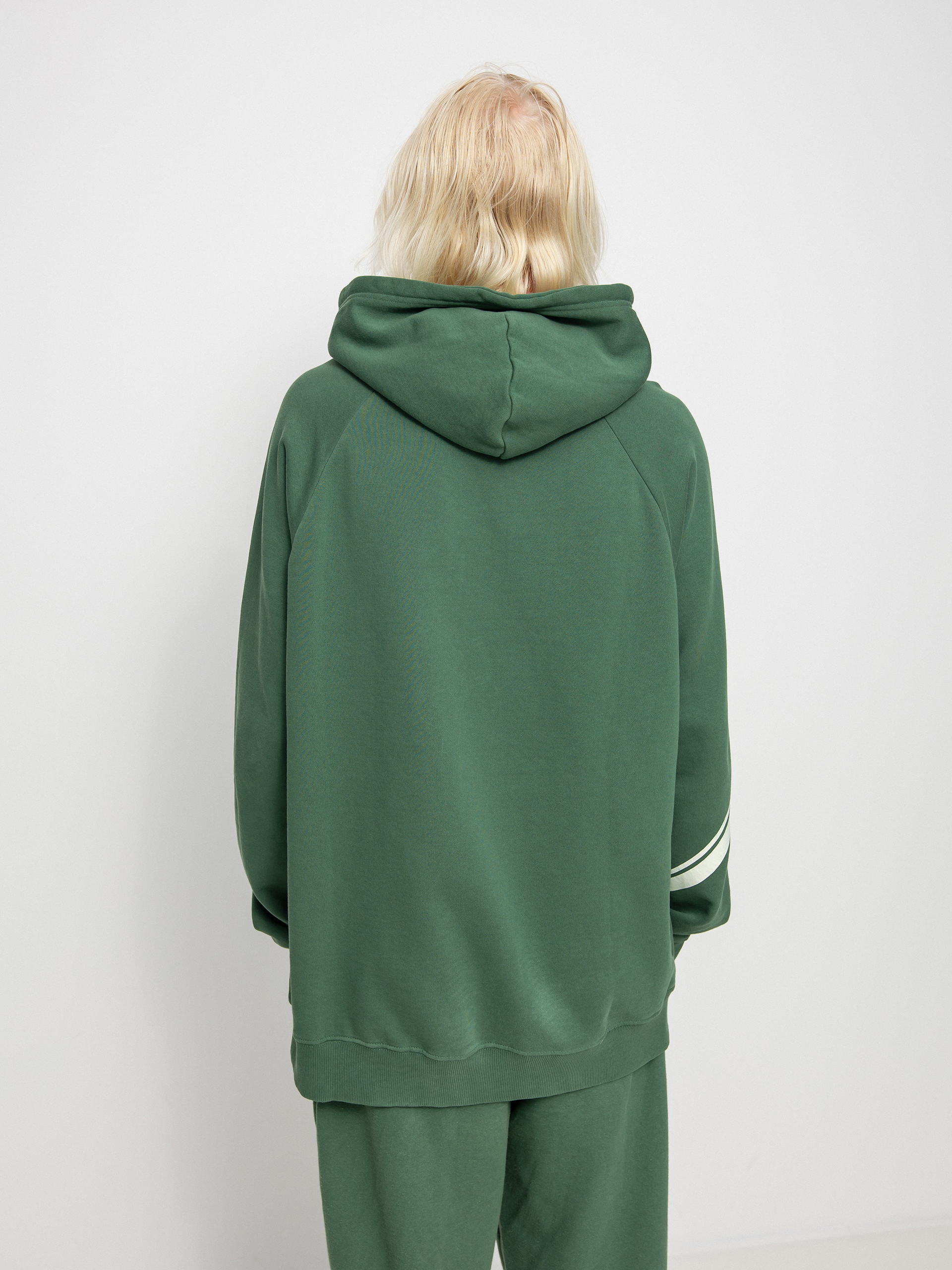 Bluza z kapturem Brixton Phys. Ed. Raglan HD (myrtle)