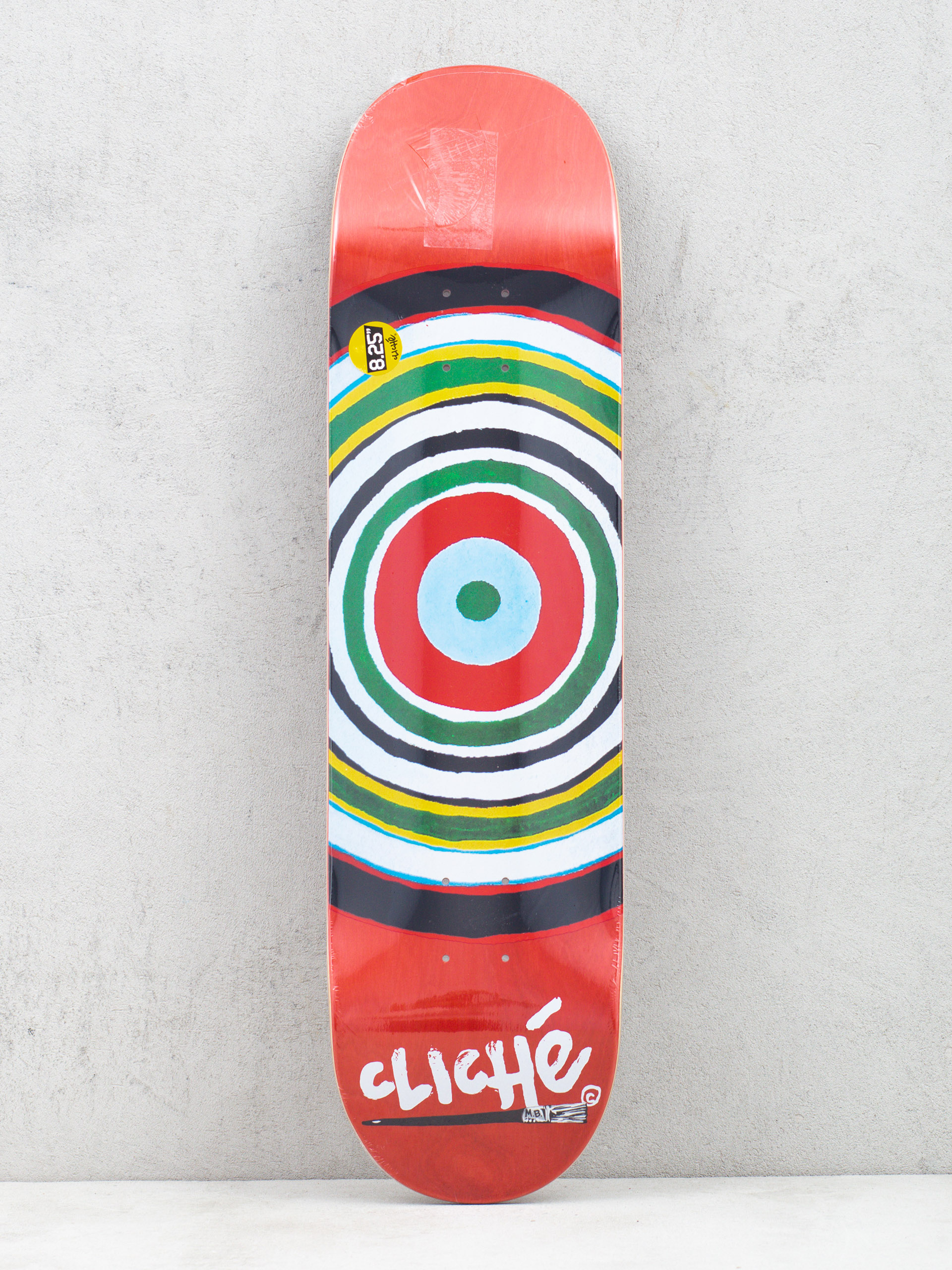 Deck Cliche Painted Circle Rhm (red/multi)