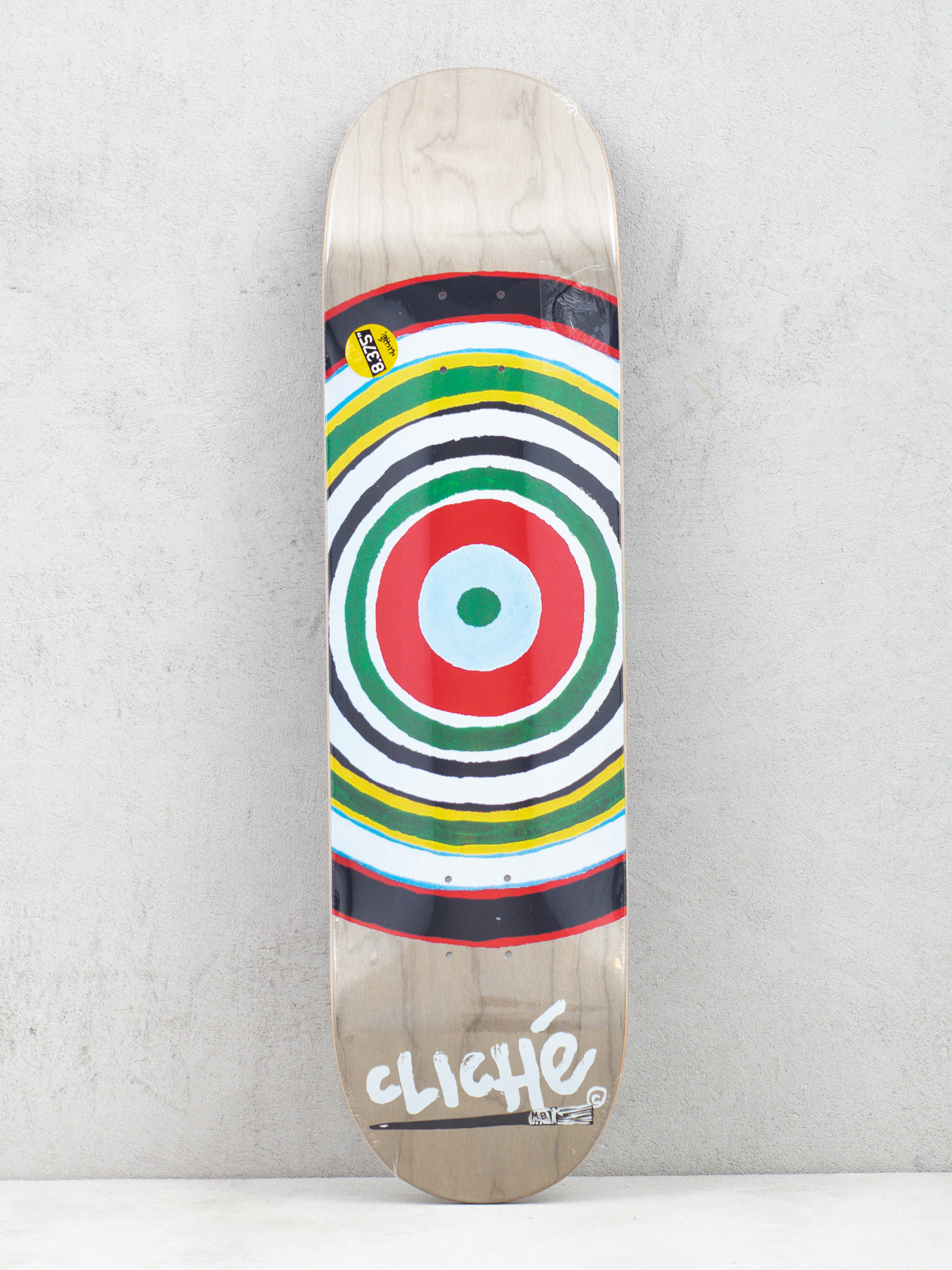 Deck Cliche Painted Circle Rhm (tan/multi)