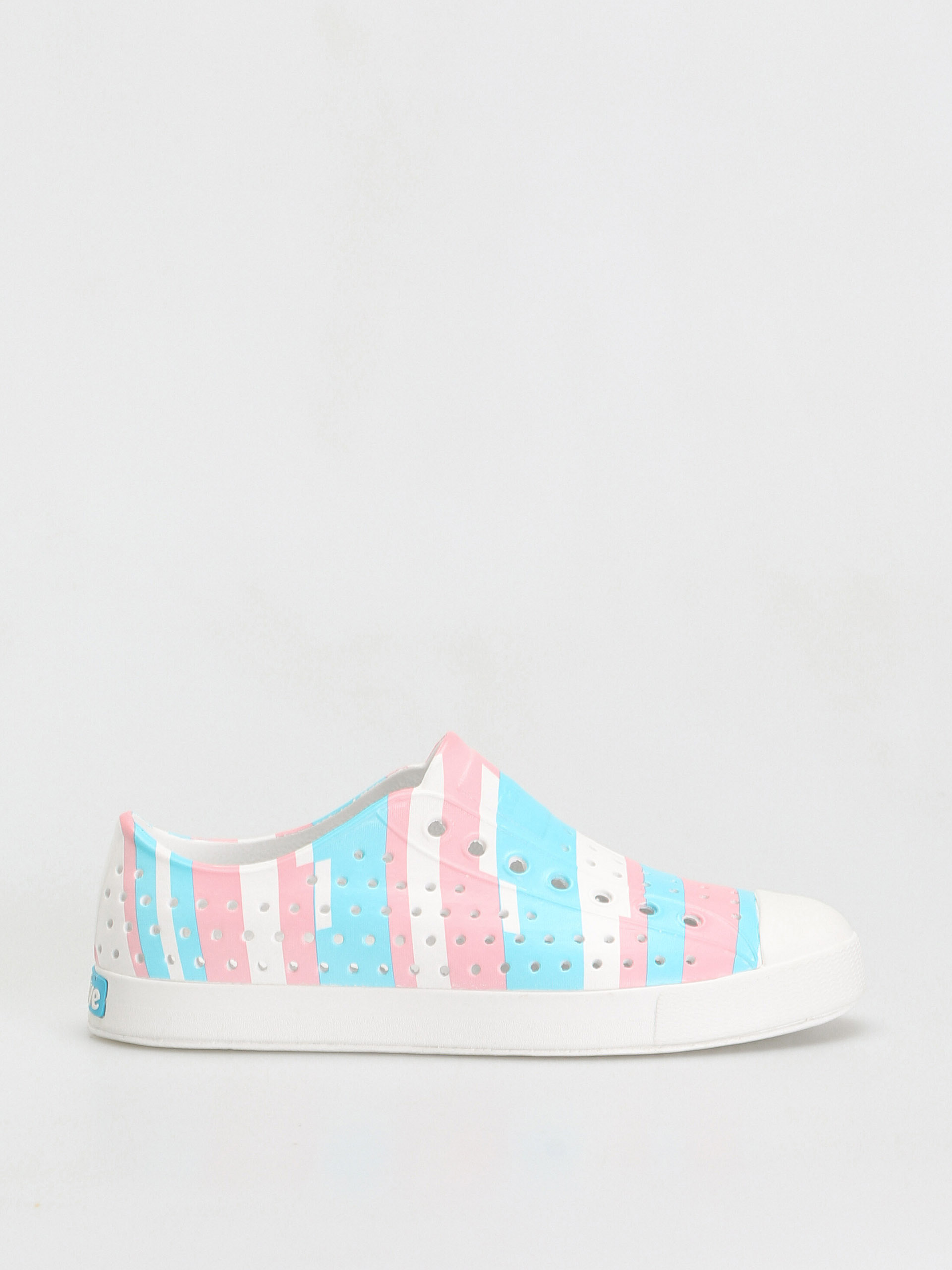 Buty Native Jefferson Print (shell white/shell white/pastel multi stripe)