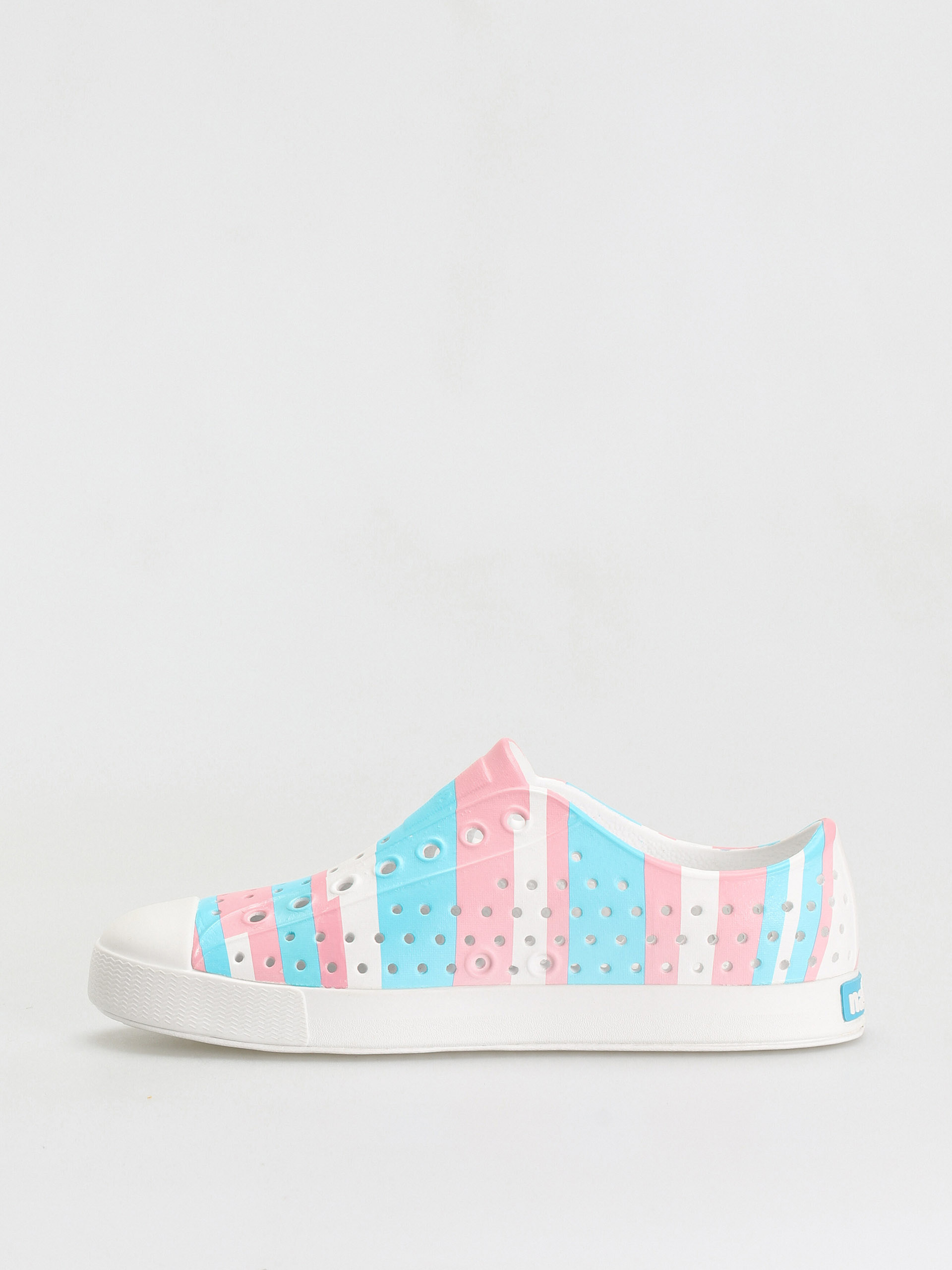 Buty Native Jefferson Print (shell white/shell white/pastel multi stripe)