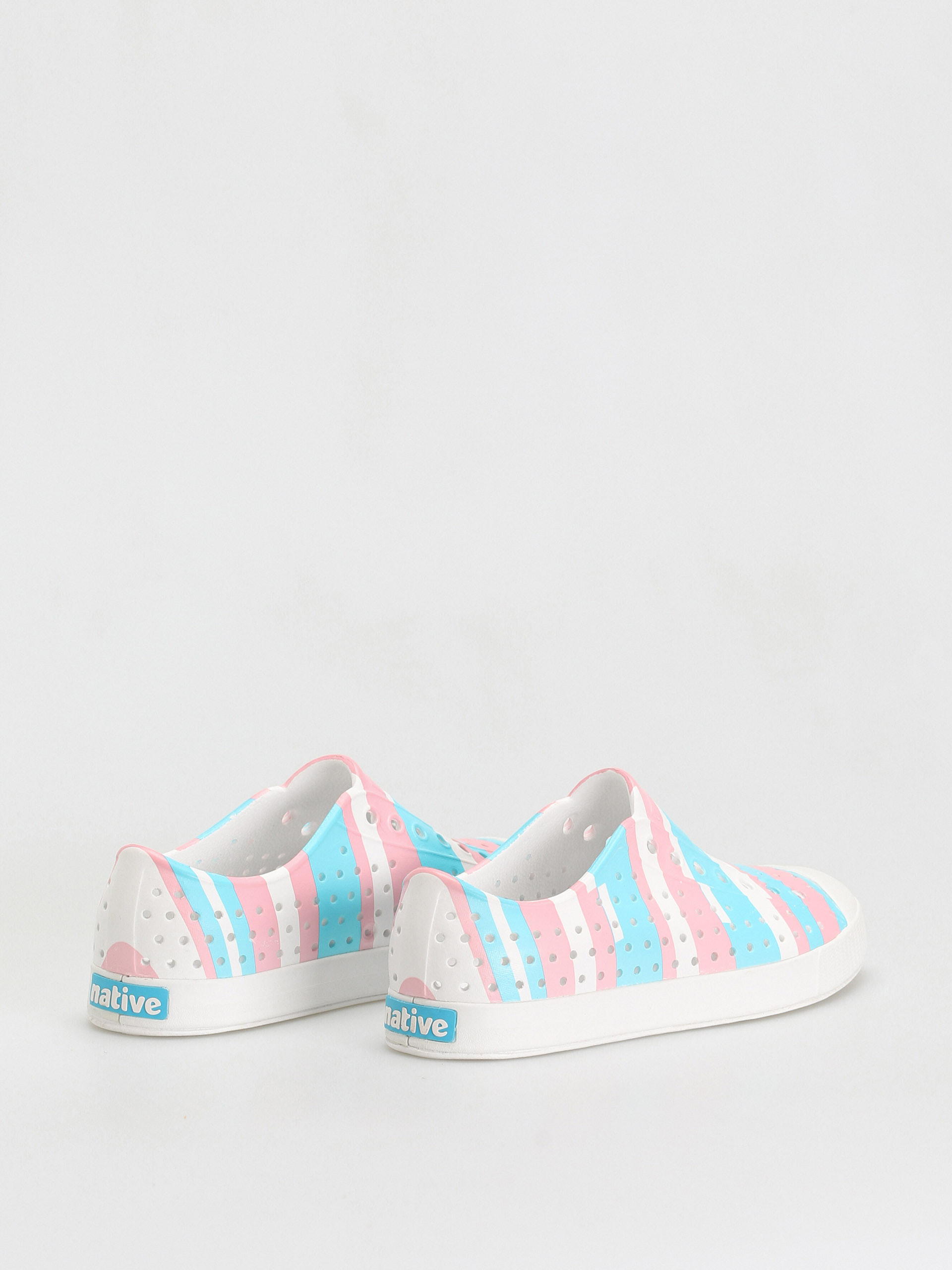 Buty Native Jefferson Print (shell white/shell white/pastel multi stripe)