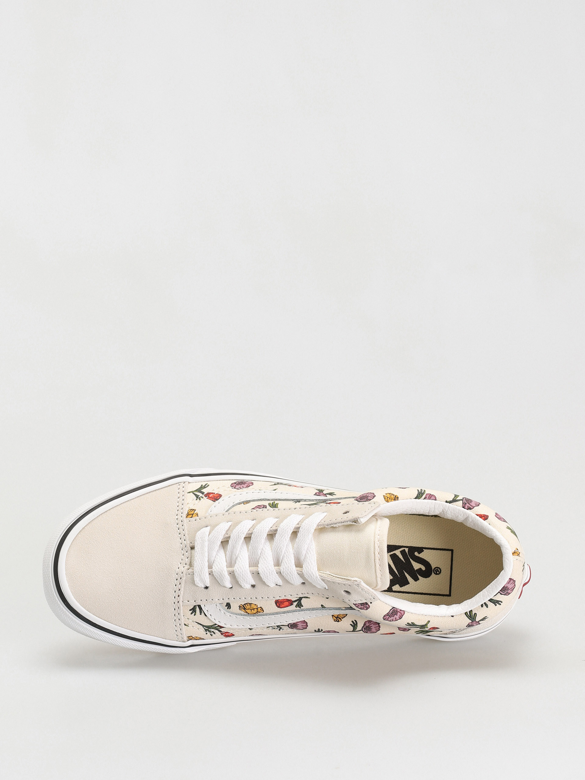 New top Vans Old Skool Poppy Floral White Sneakers