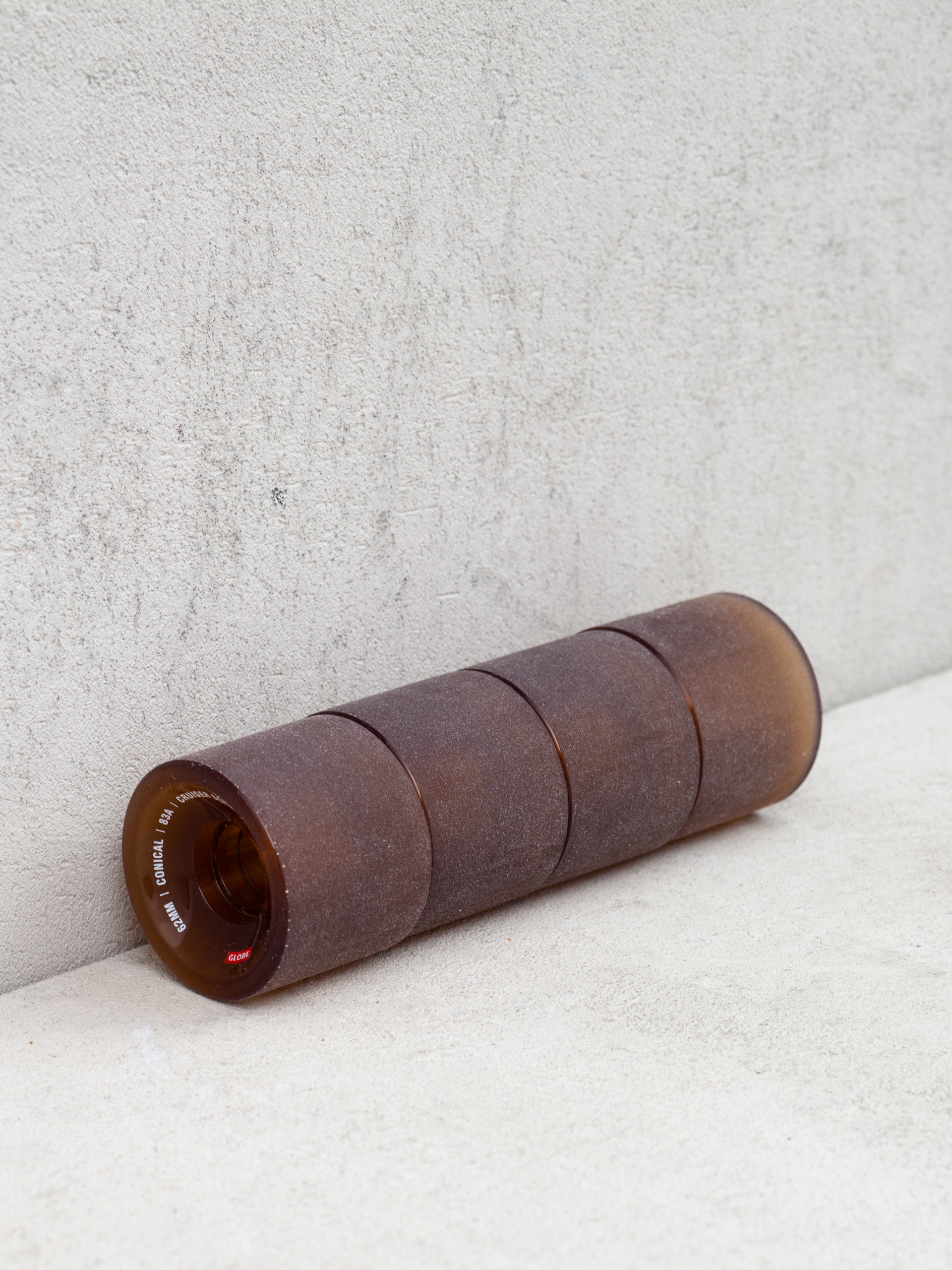 Kółka Globe Conical Cruiser (clear coffee)