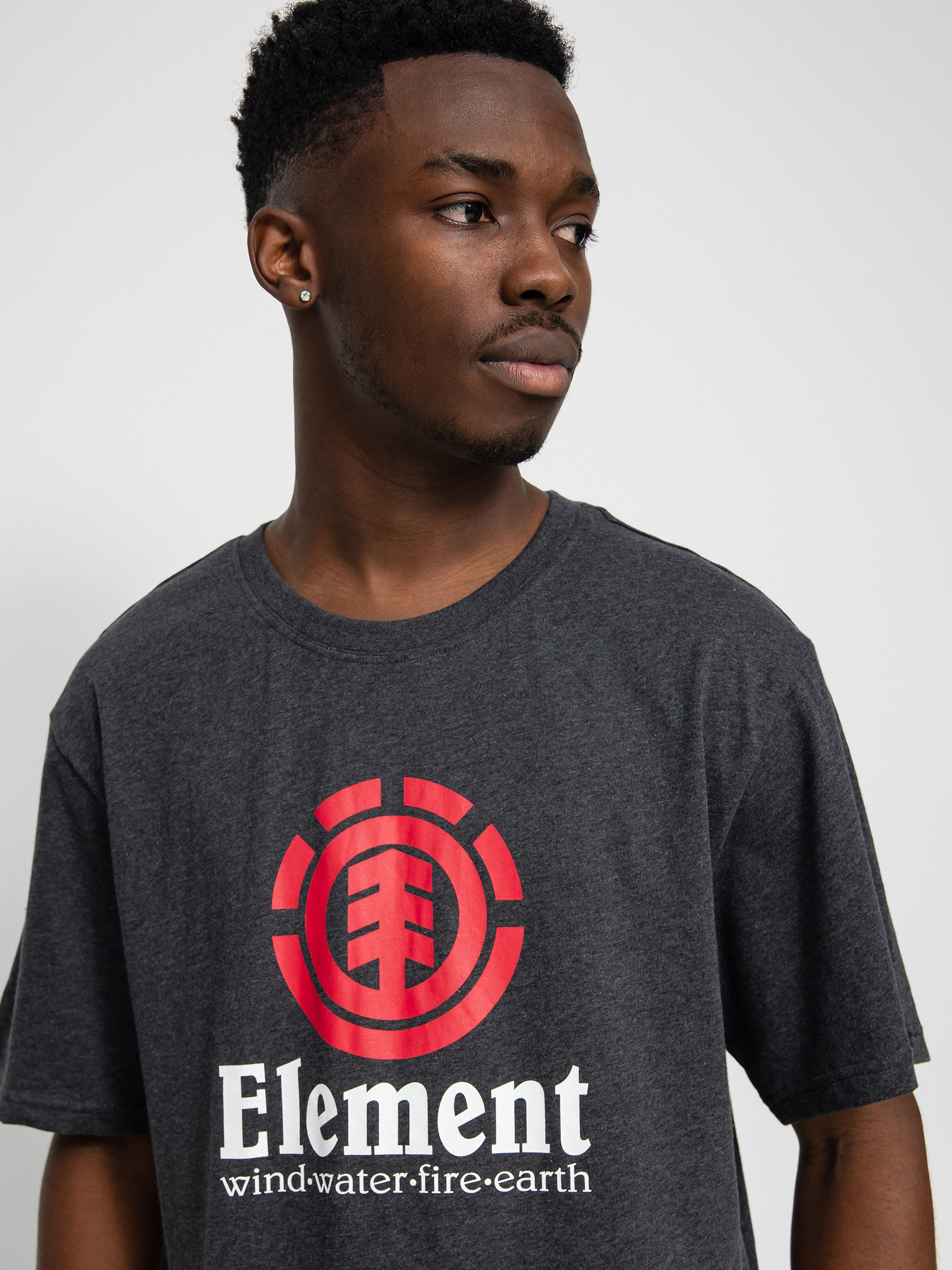 T-shirt Element Vertical (charcoal heathe)