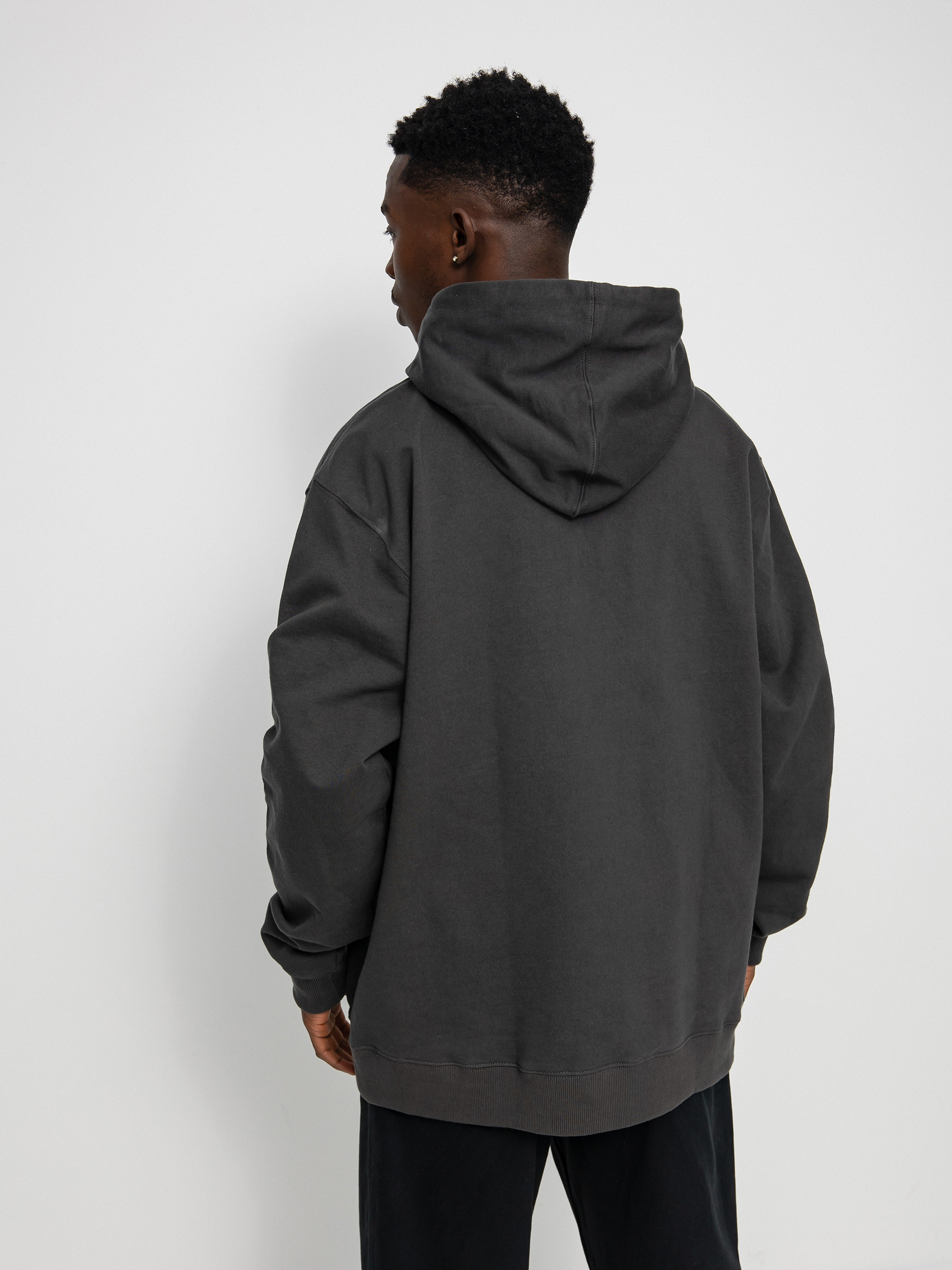 Bluza z kapturem RVCA Concord Applique HD (pirate black)