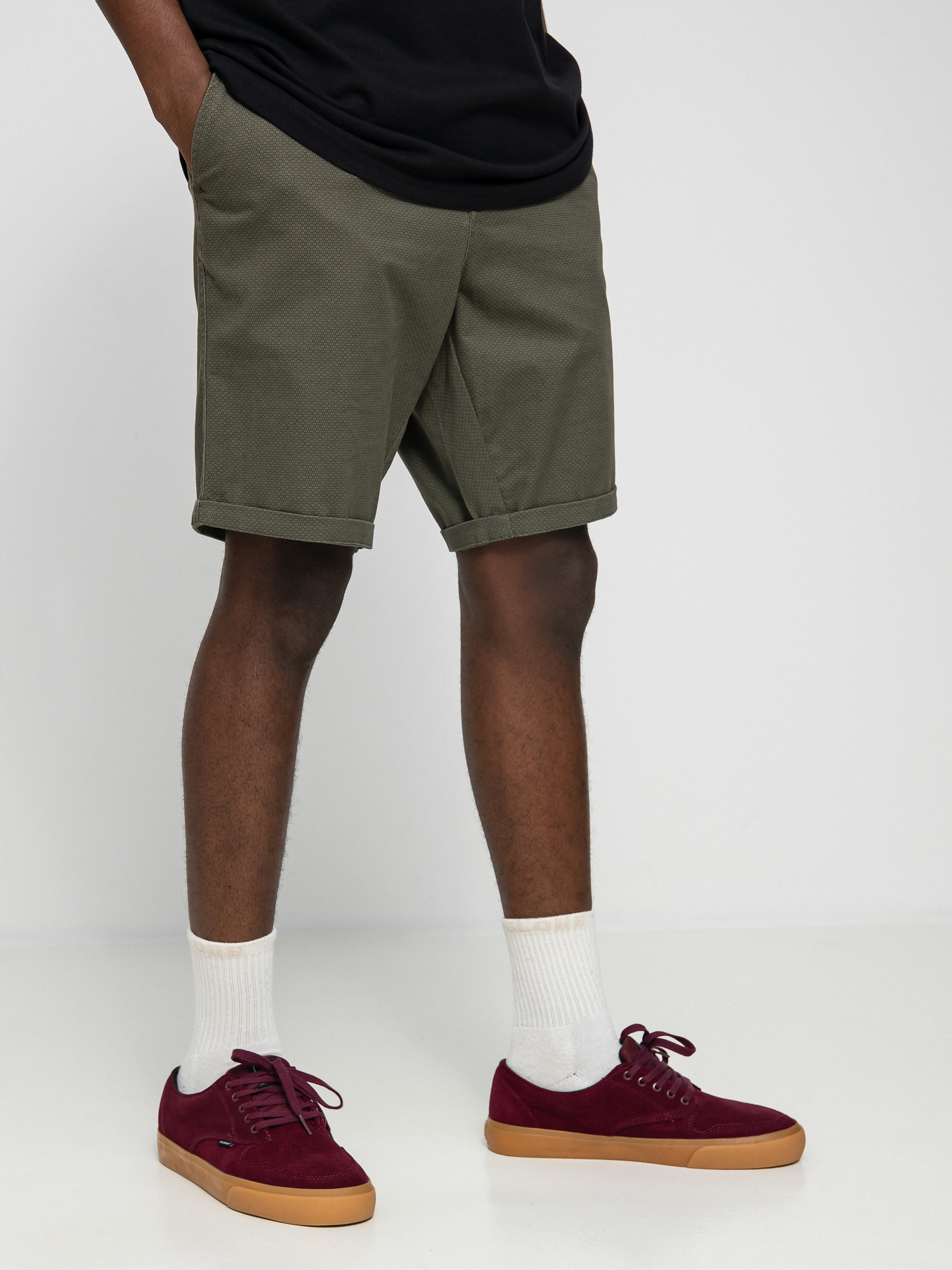 Szorty Iriedaily Love City (olive)