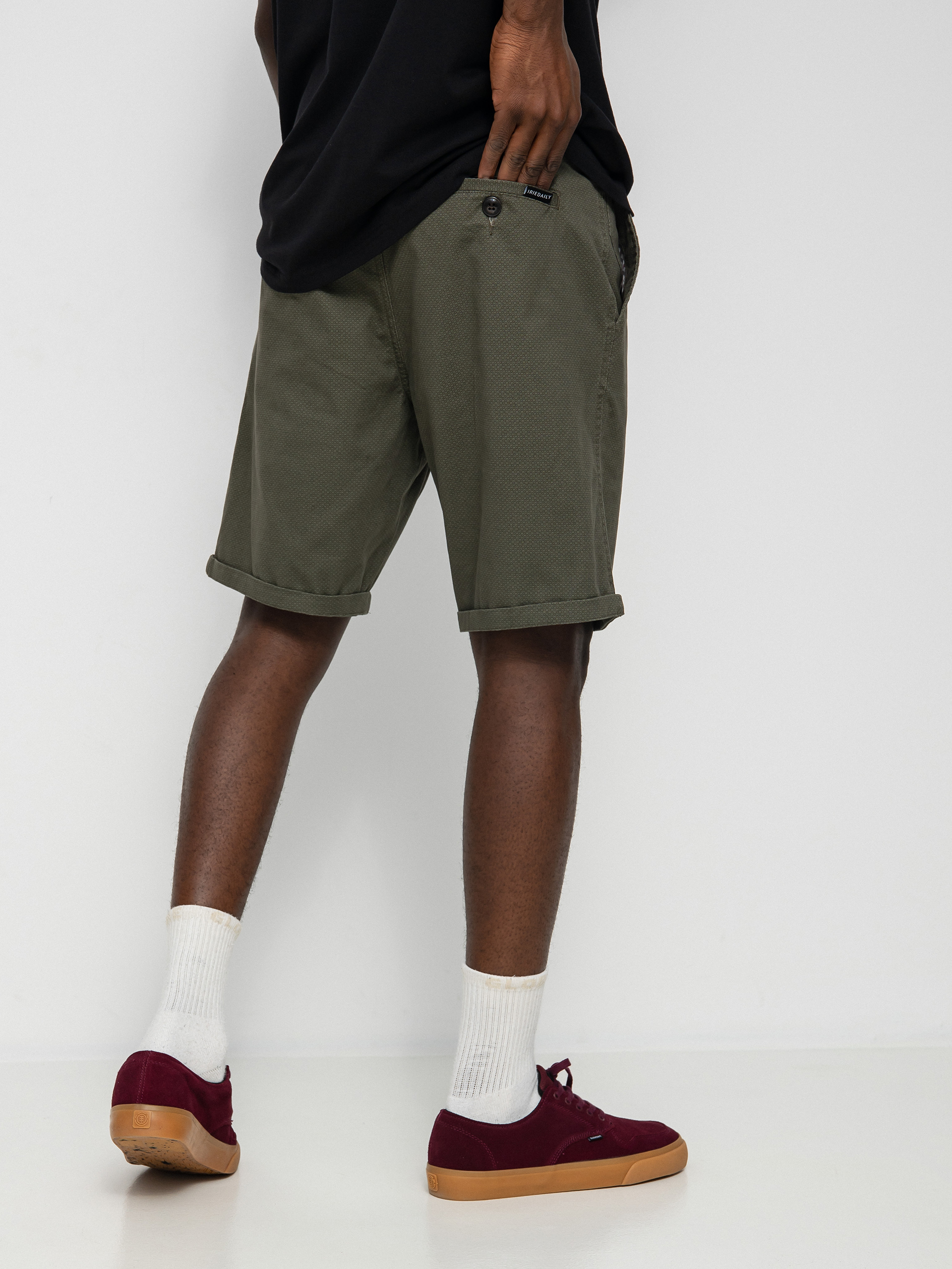 Szorty Iriedaily Love City (olive)