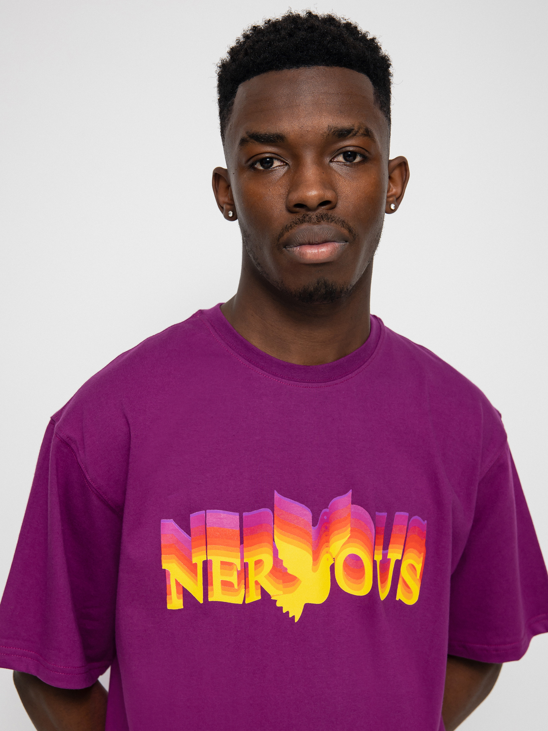 T-shirt Nervous Classic (fresh purple)