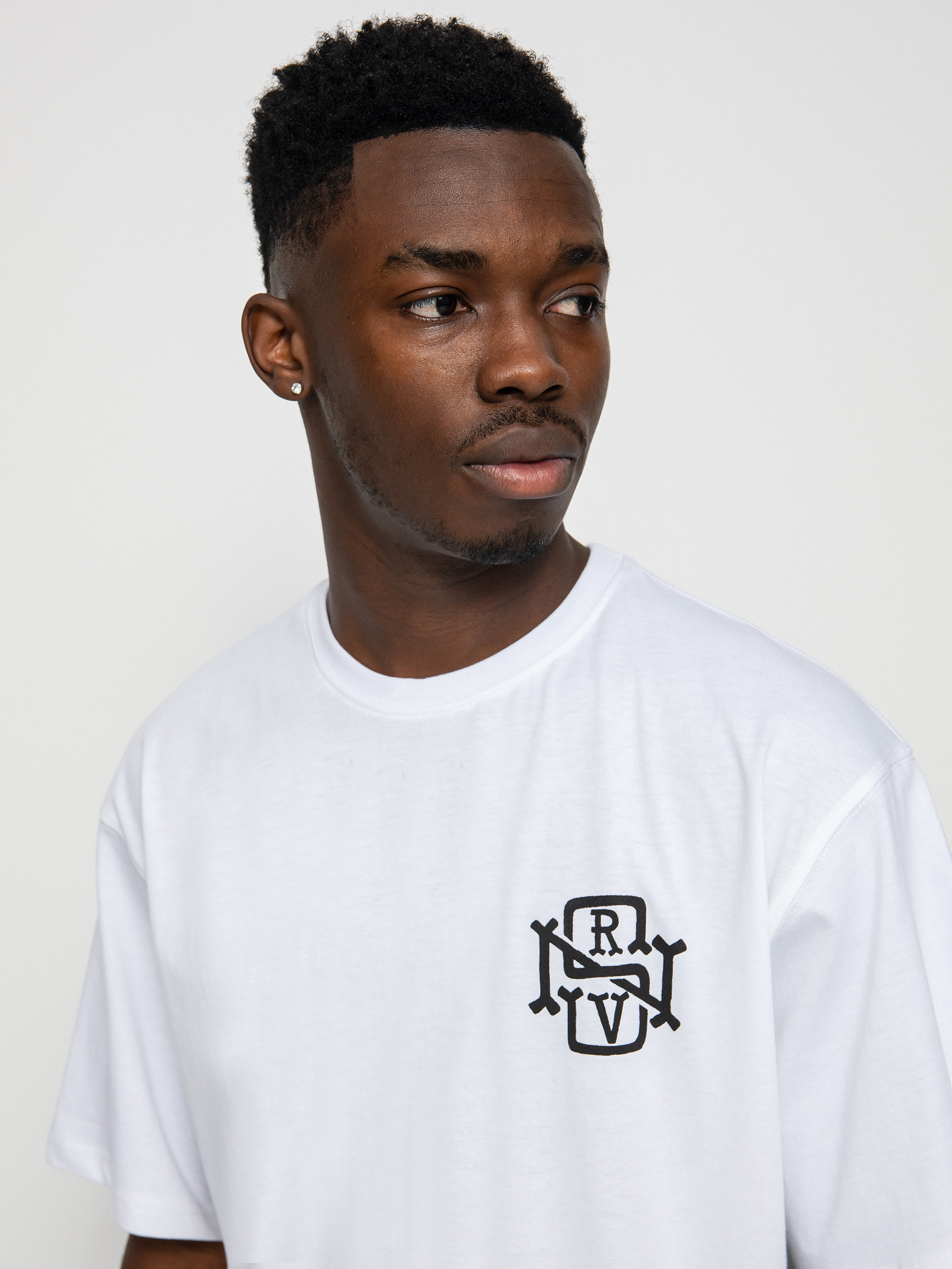 T-shirt Nervous Initial (white)