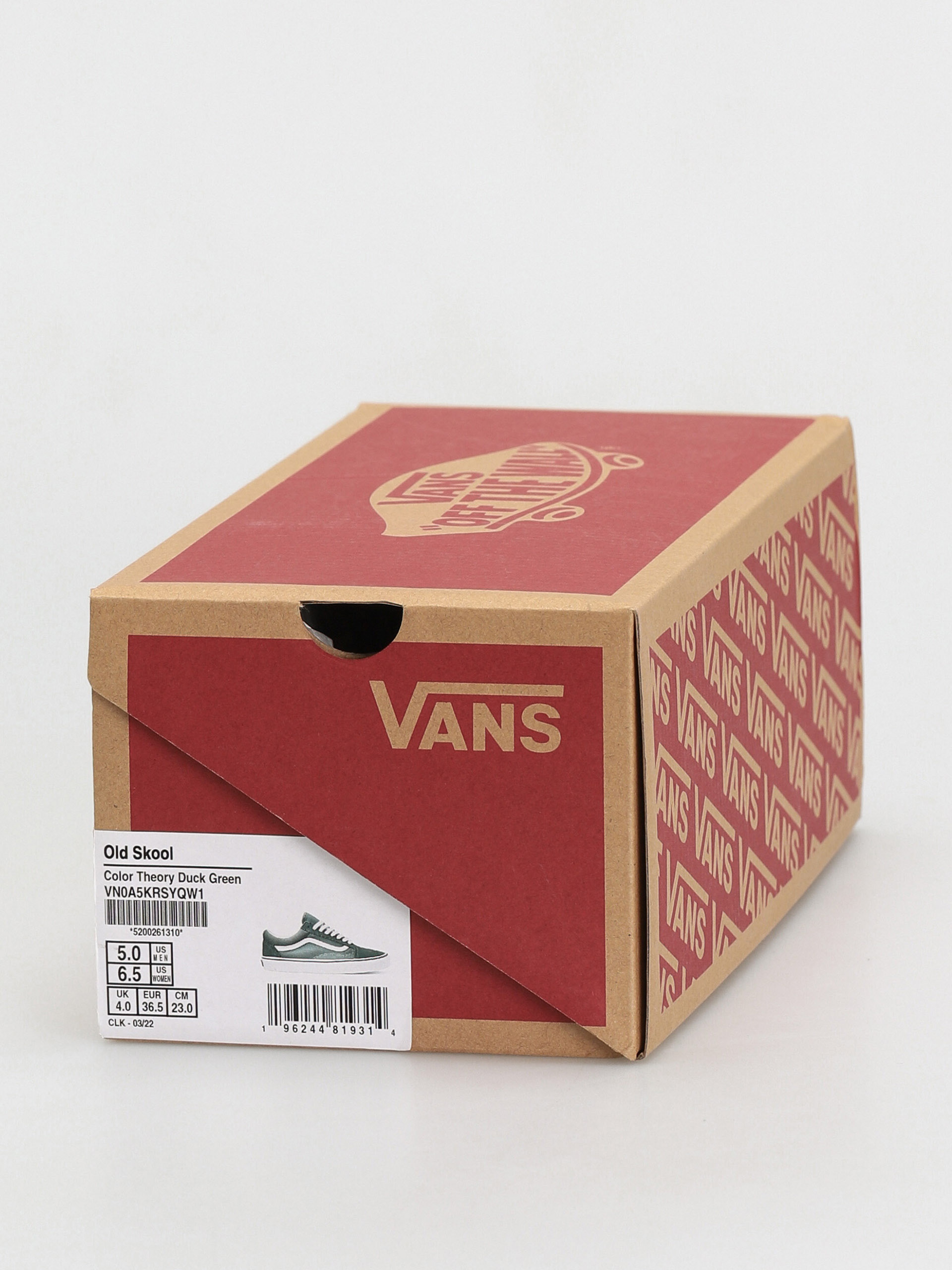 Buty Vans Old Skool (color theory duck green)