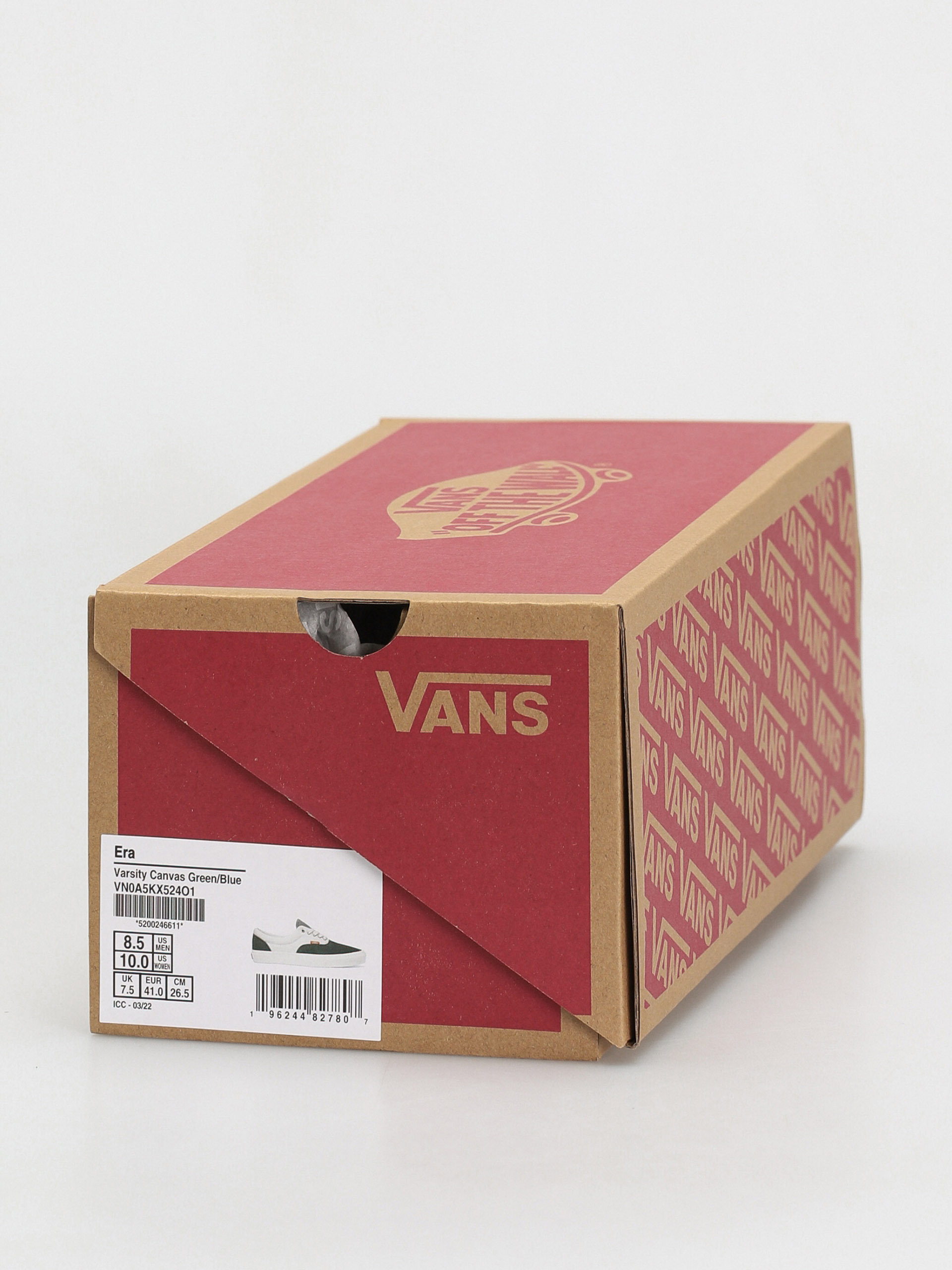 Buty Vans Era (varsity canvas green/blue)