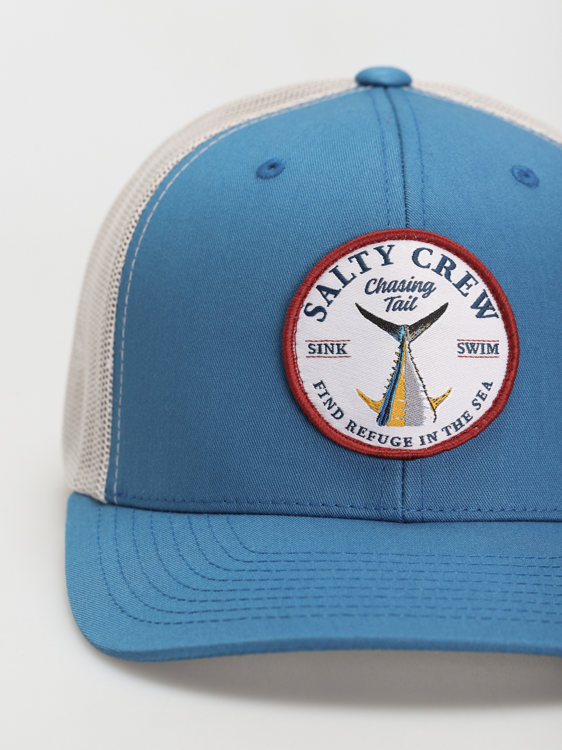 Czapka z daszkiem Salty Crew Bottom Dweller Retro Trucker (slate/silver)