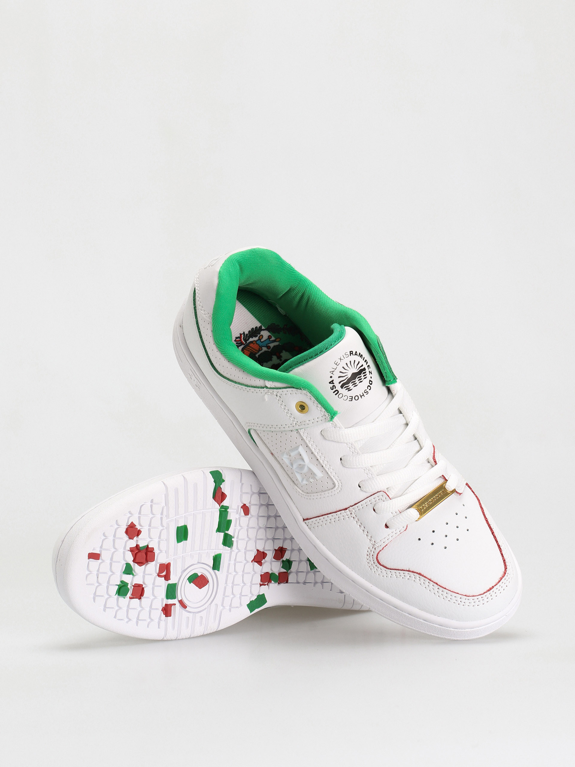 Buty DC Manteca Alexis (white/red)