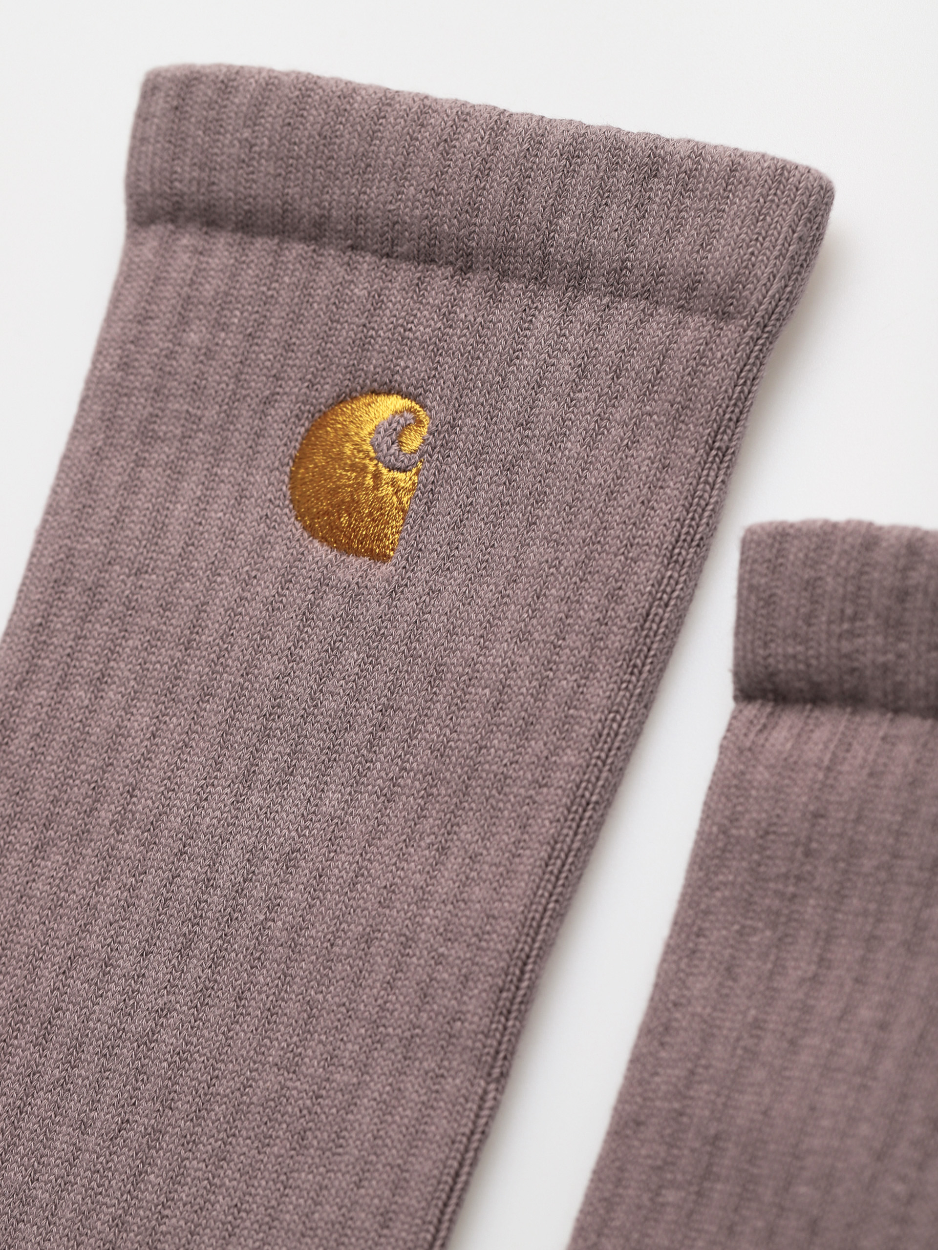 Skarpetki Carhartt WIP Chase (misty thistle/gold)